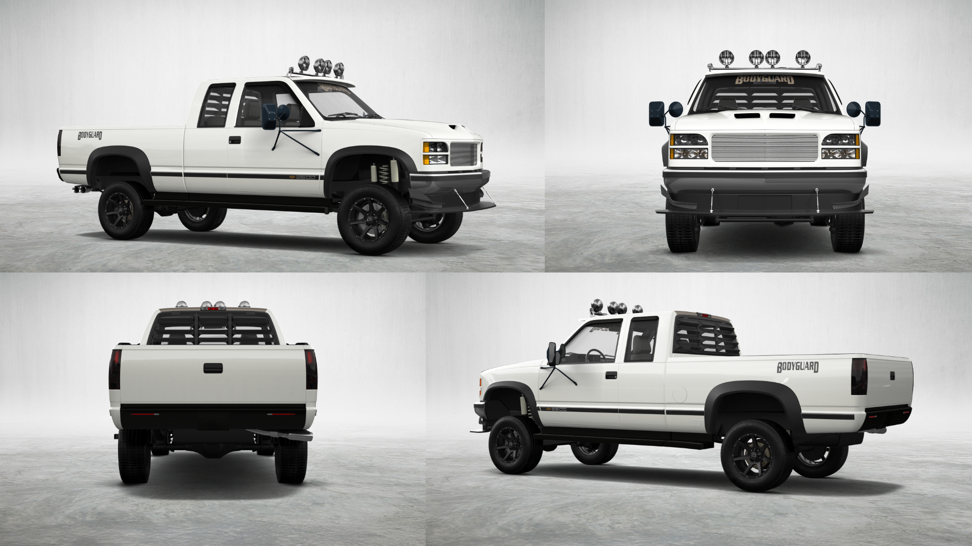 Chevrolet K2500 Extended Cab Pickup 1989 tuning