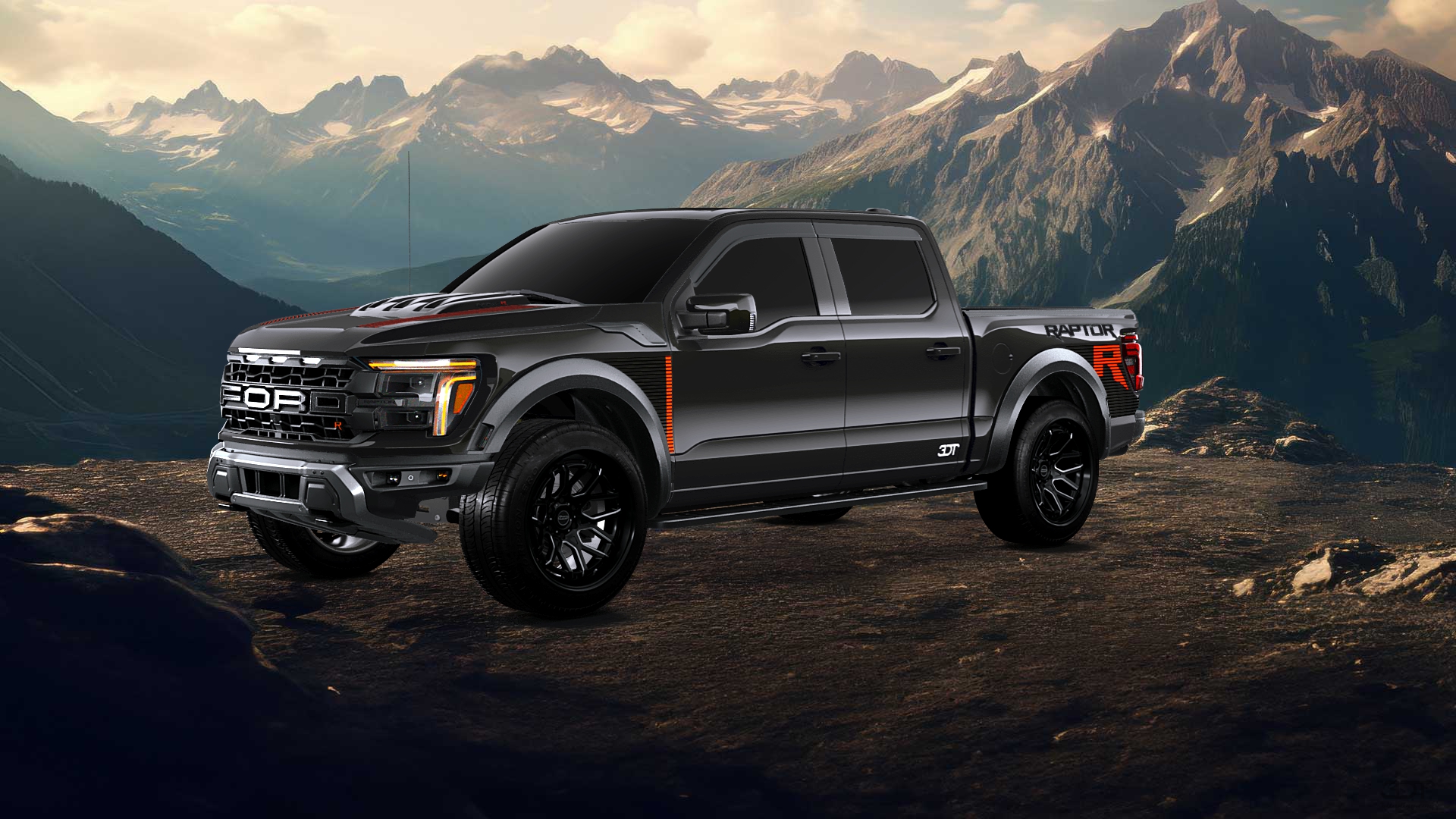 Ford F-150 Raptor 4 Door pickup truck 2024 tuning