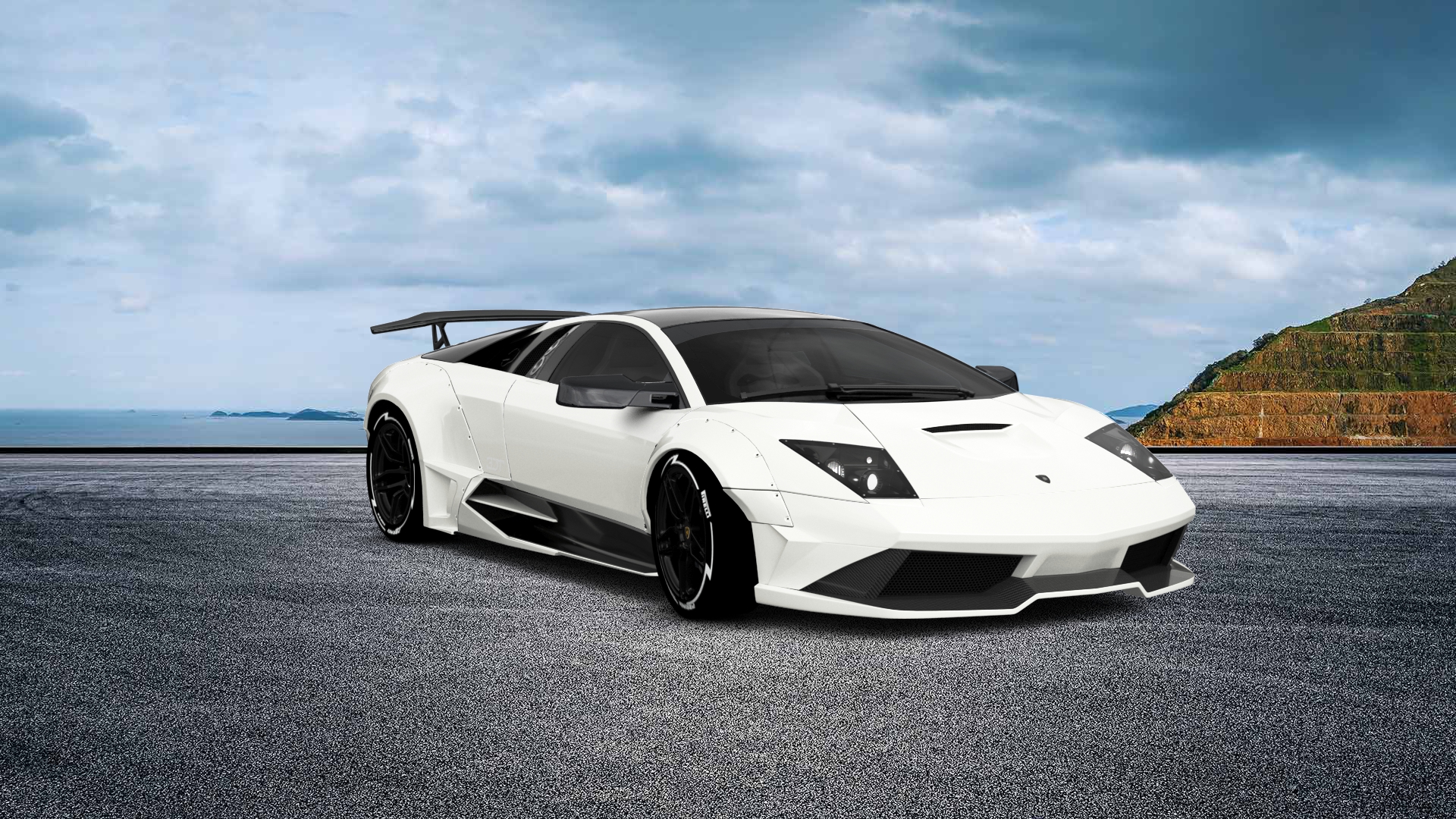 Lamborghini Murcielago 2 Door Coupe 2001 tuning