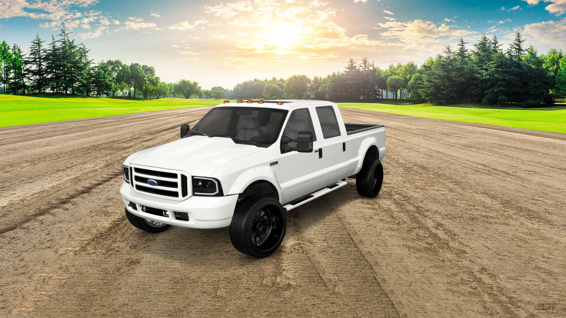 Ford F-250 Crew Cab 4 Door pickup truck 1999