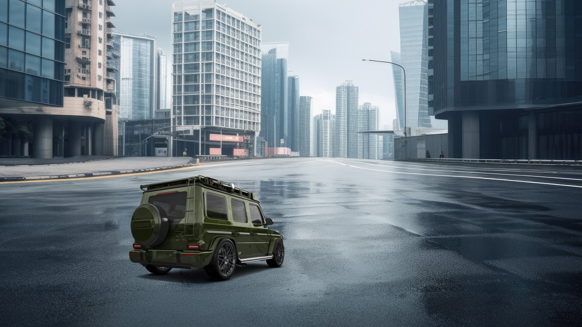 Mercedes G-Class 5 Door SUV 2018 tuning