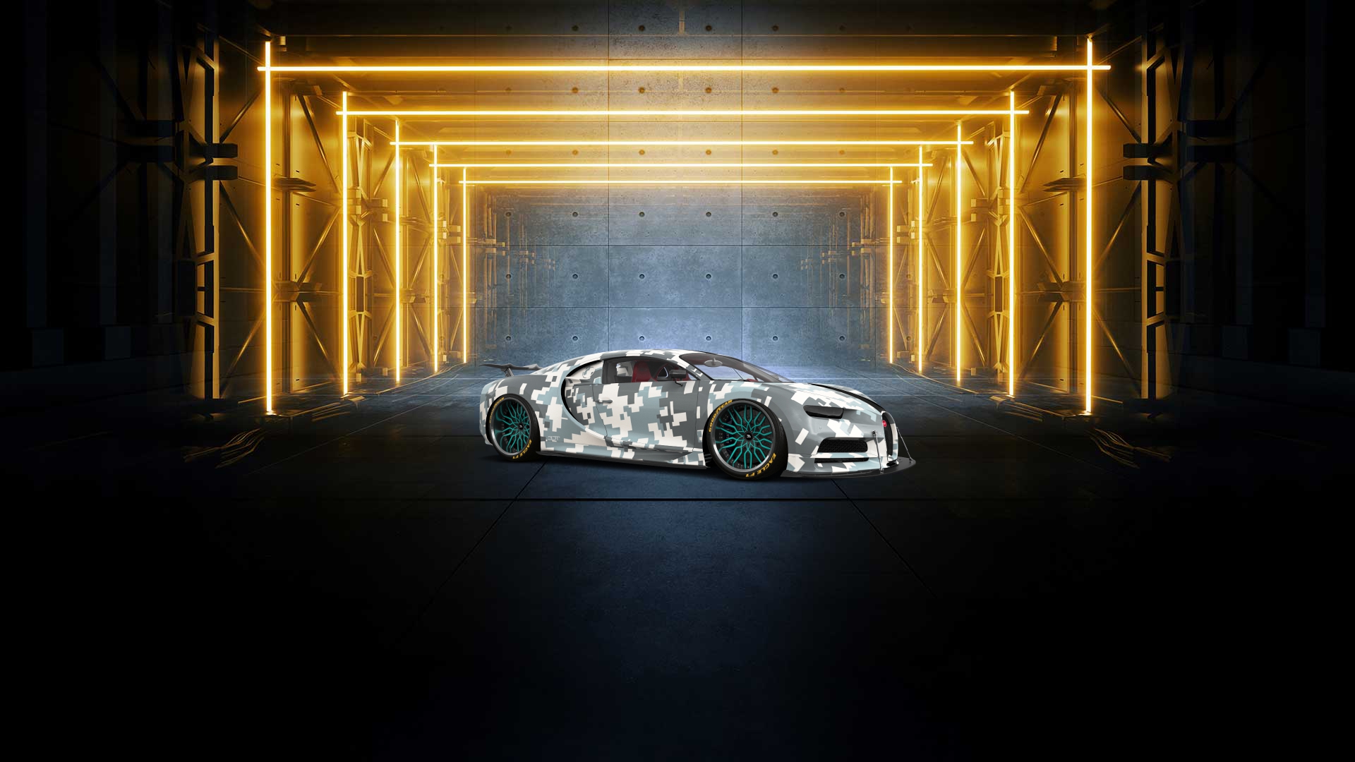 Bugatti Chiron 2 Door Coupe 2016