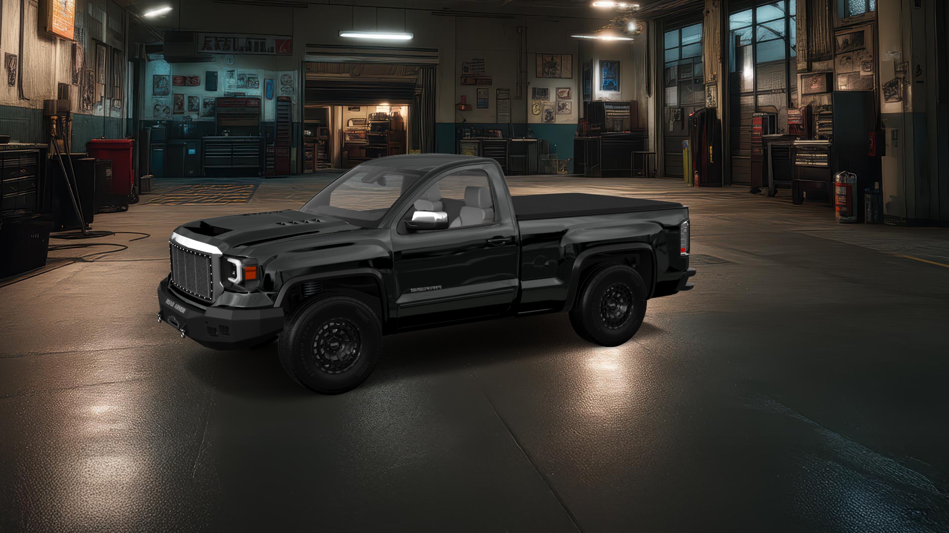 GMC Sierra 1500 Regular Cab 6.5ft box 2 Door truck 2014 tuning
