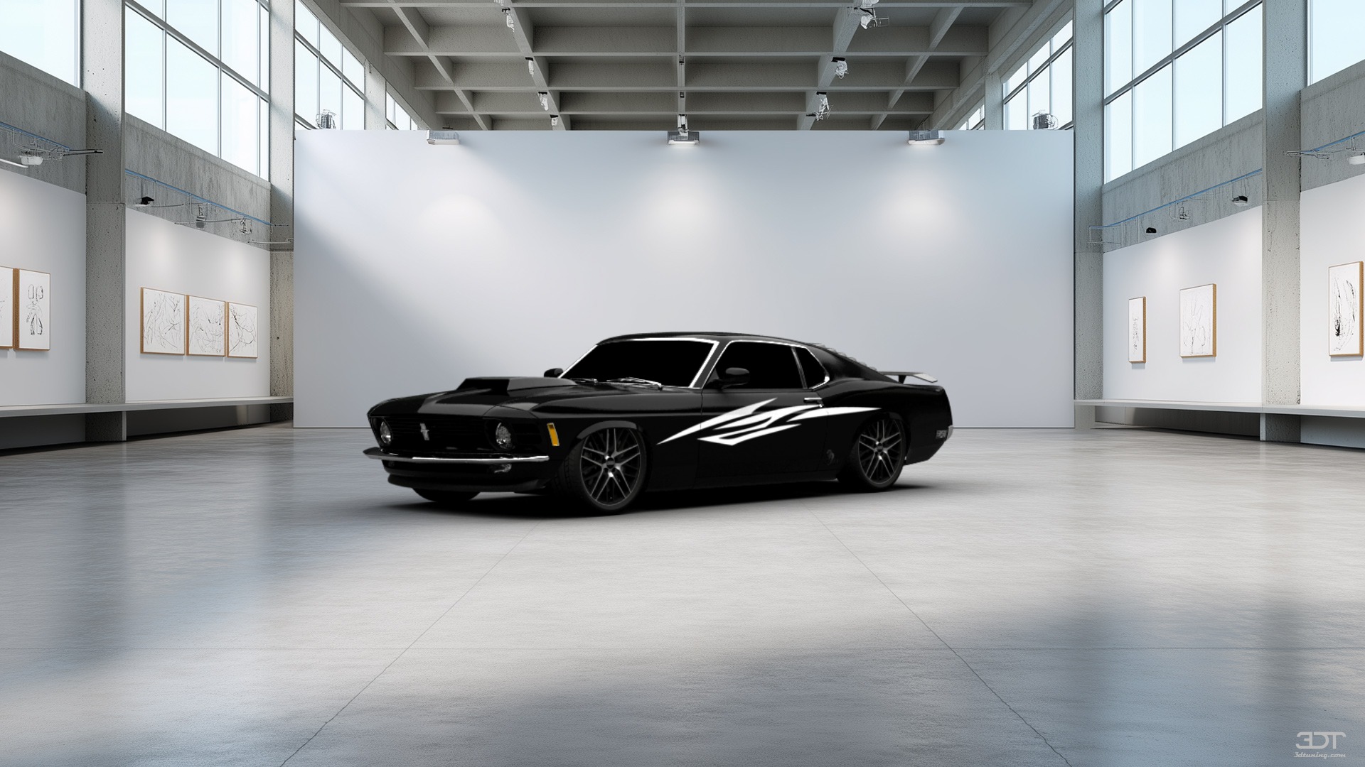 Mustang Boss 429 Coupe 1969 tuning