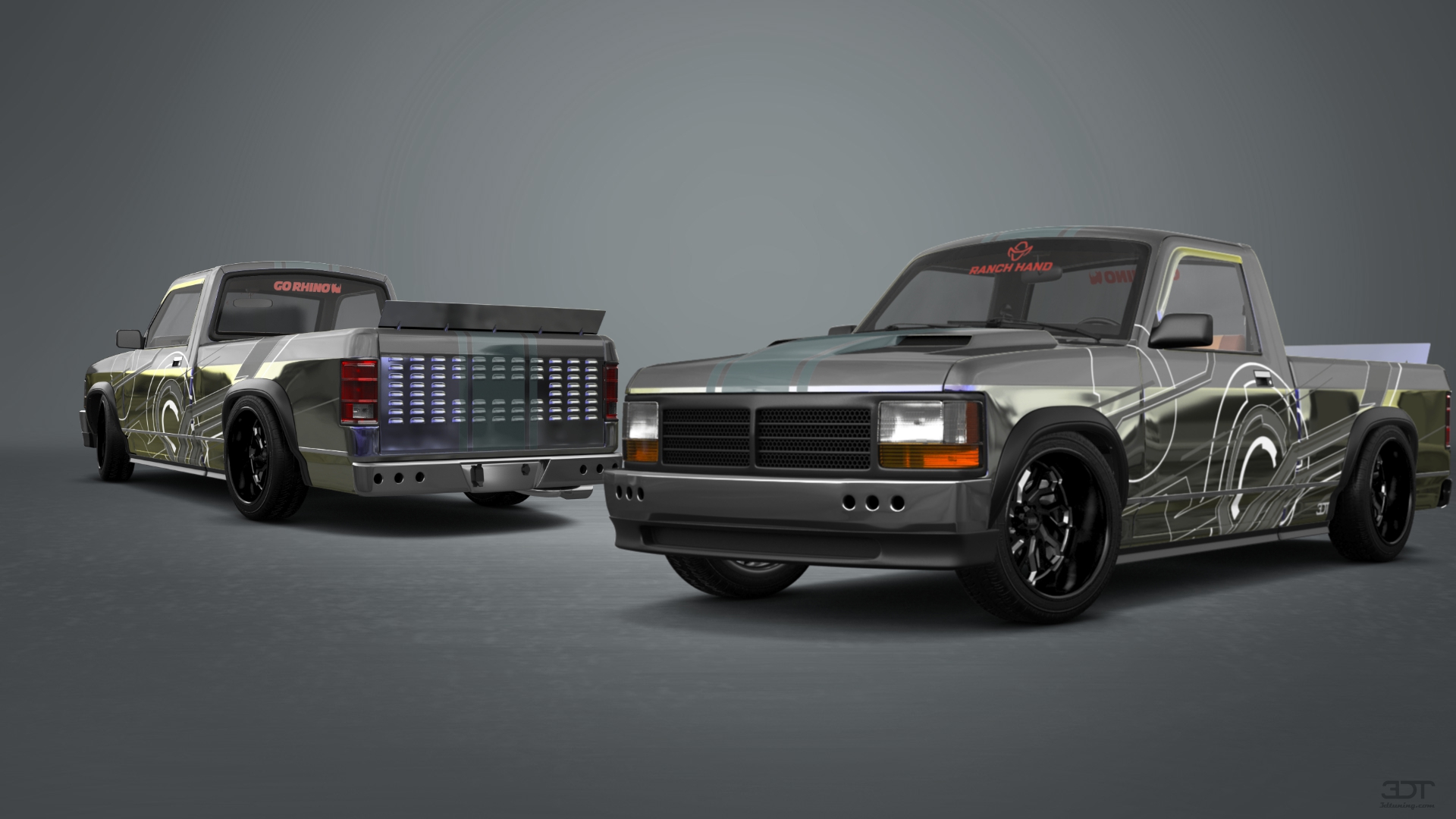 Dodge Dakota Regular Cab 2 Door pickup truck 1987 tuning