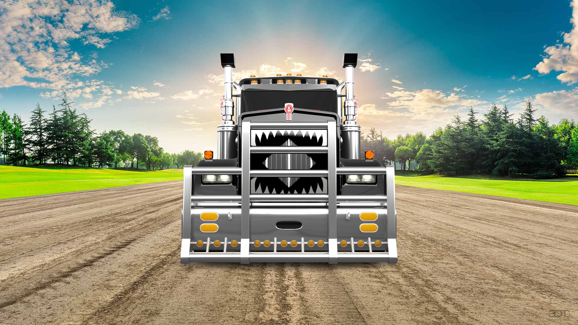 Kenworth W900 Sleeper Cab Truck 2015 tuning