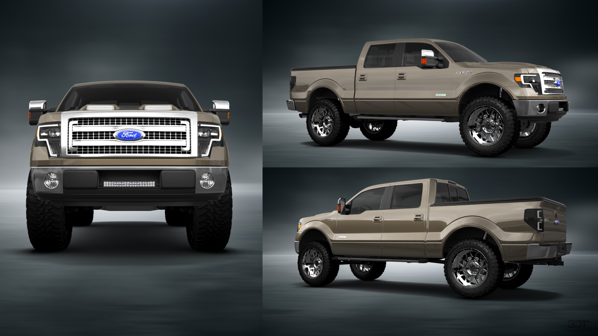 Ford F-150 Crew Cab 4 Door pickup truck 2013 tuning
