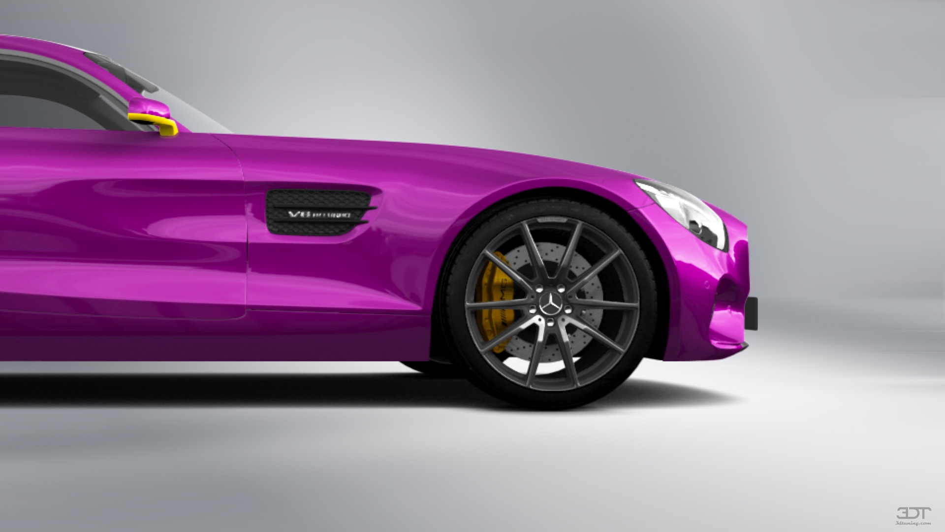 Mercedes AMG GT 2 door fastback coupe 2015 tuning