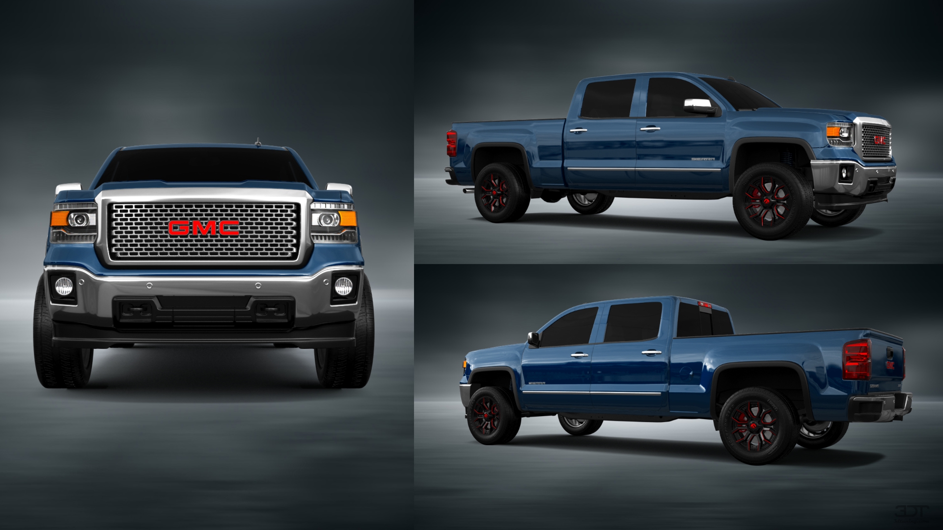 GMC Sierra 1500 Crew Cab 6.5ft box 4 Door Truck 2014 tuning