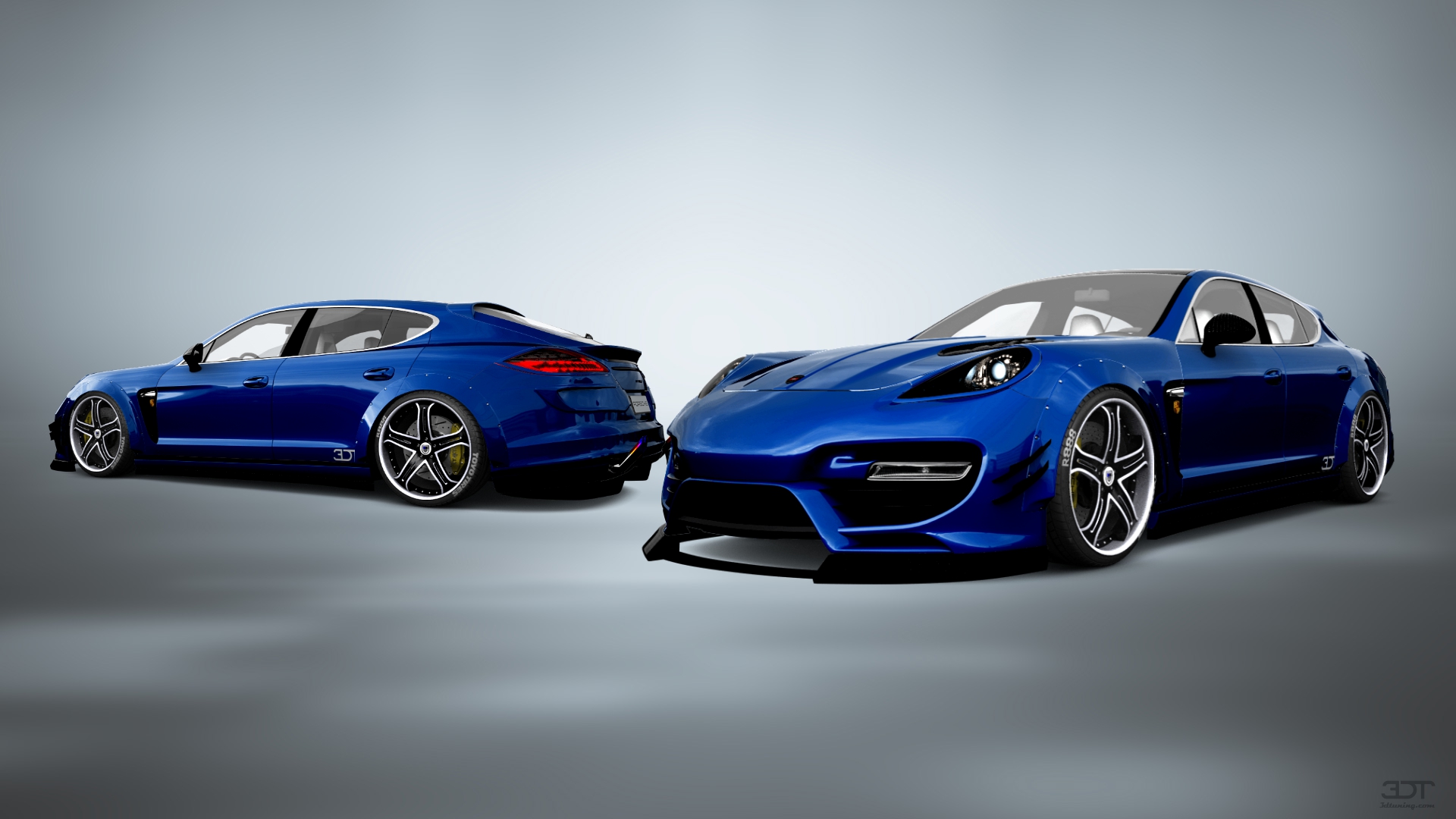 Porsche Panamera 4 door fastback saloon 2011