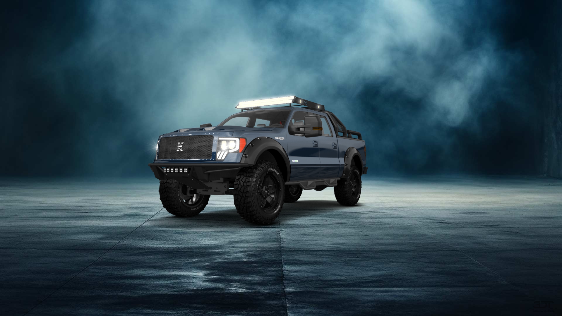 Ford F-150 Crew Cab 4 Door pickup truck 2013