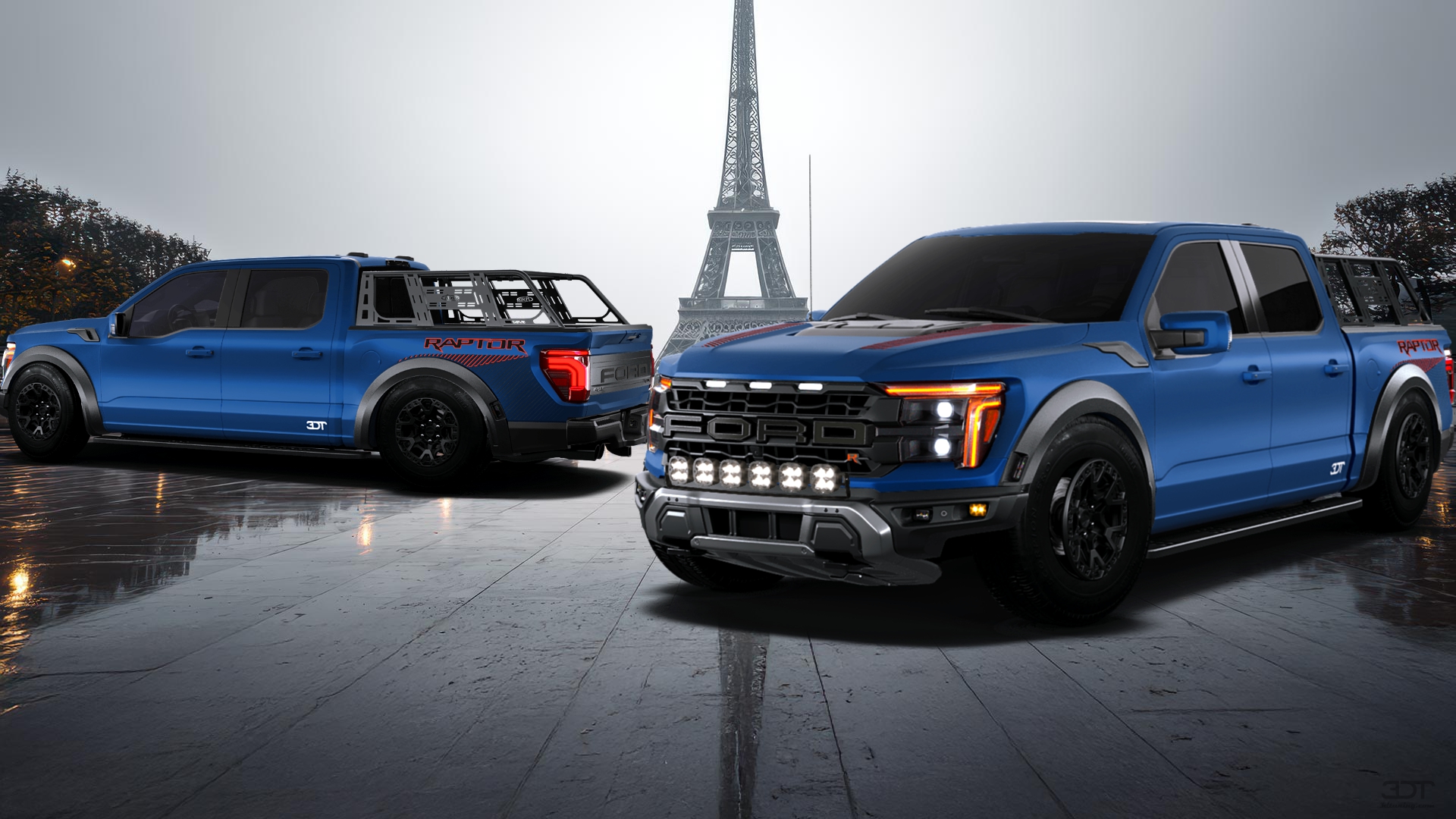 Ford F-150 Raptor 4 Door pickup truck 2024 Images
