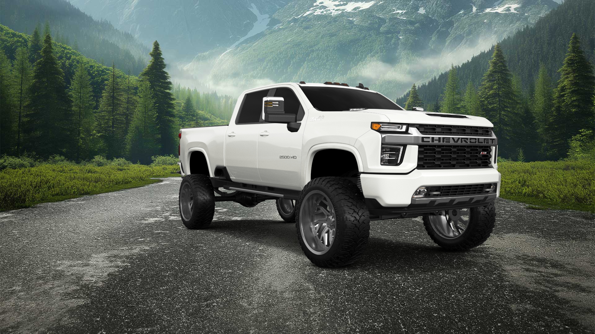 Chevrolet Silverado 2500 HD 4 Door pickup truck 2020