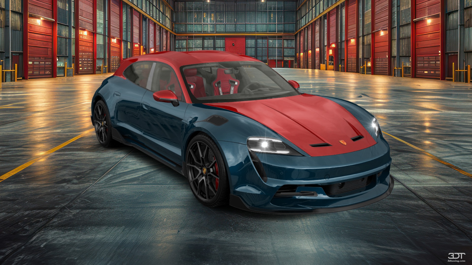 Porsche Taycan Sport Turismo Shooting Brake 2019 tuning