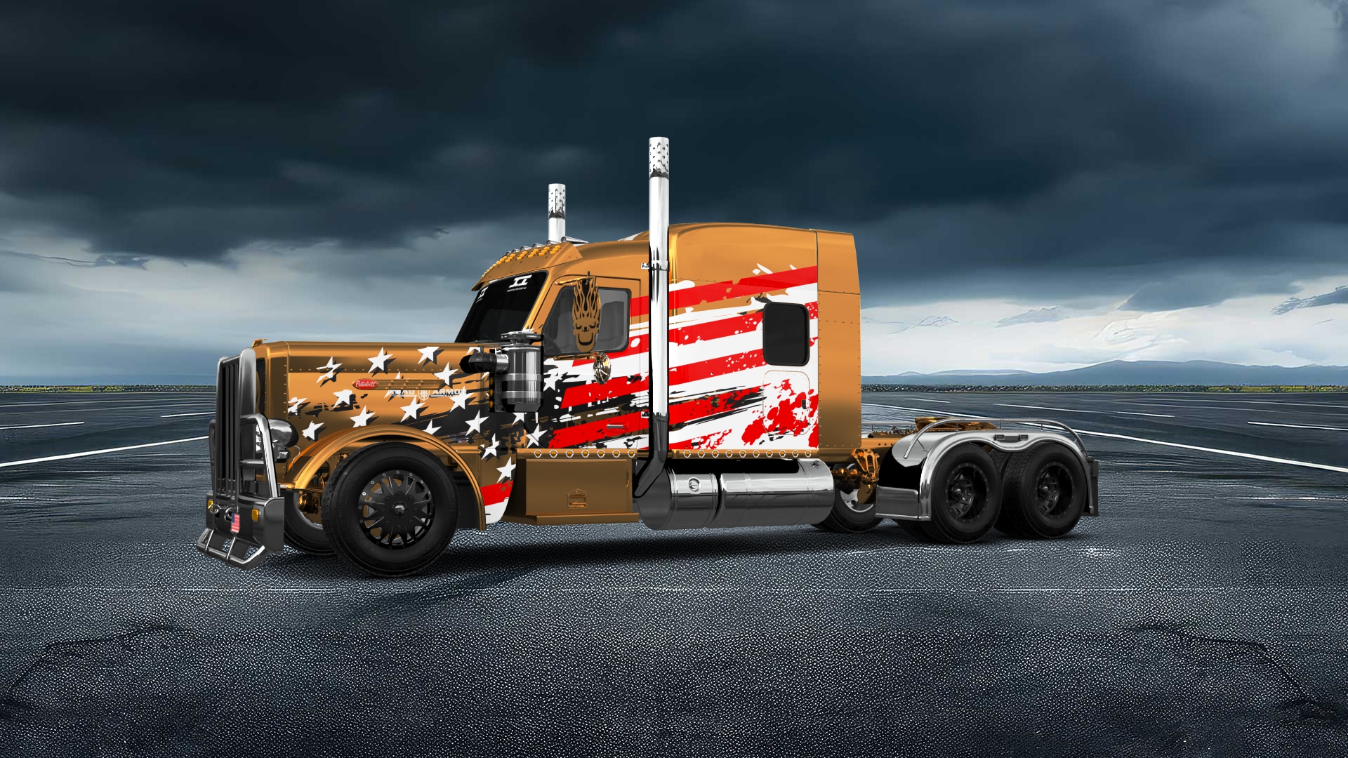 Peterbilt 589 Sleeper Cab Truck 2024