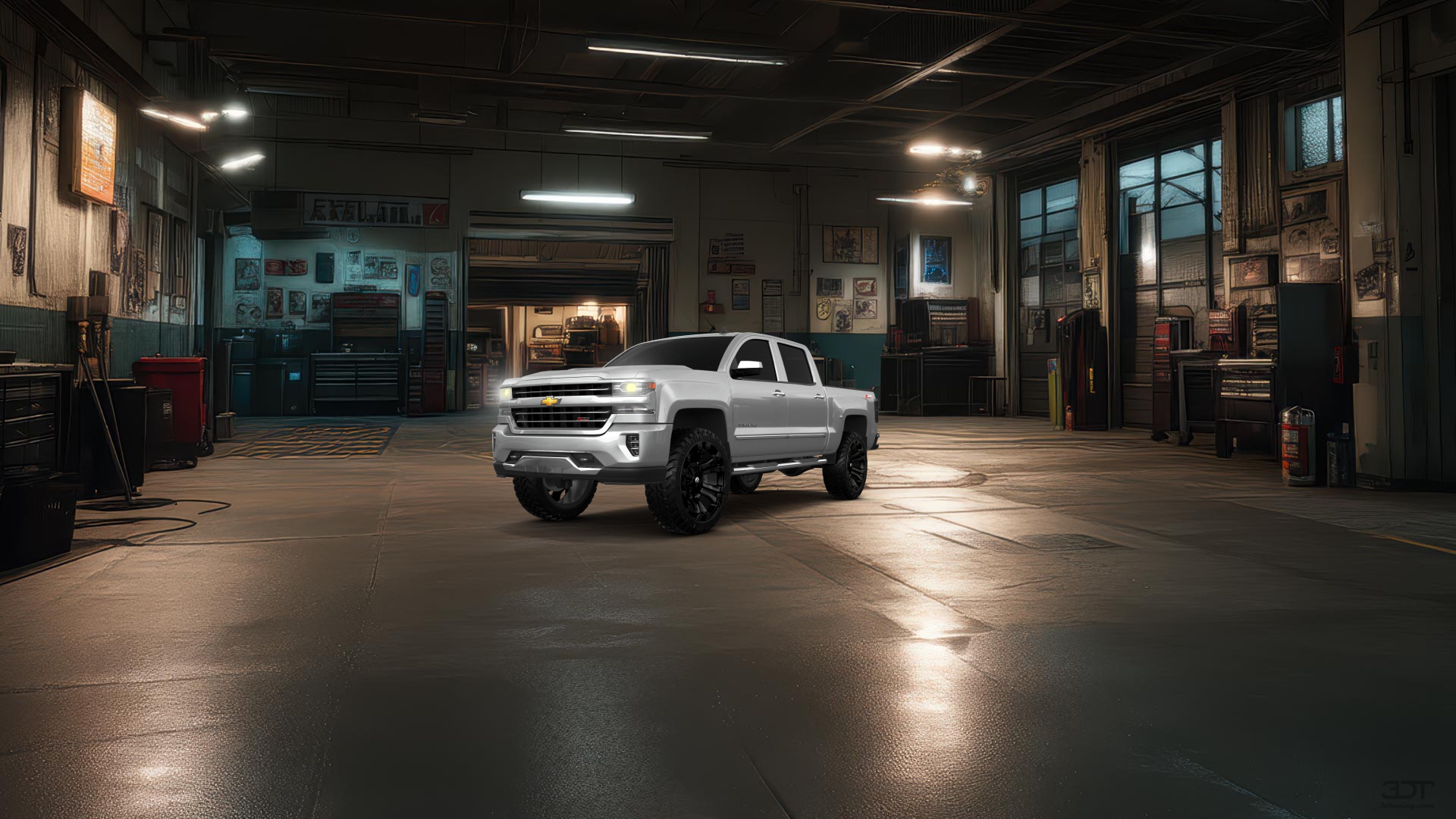 Chevrolet Silverado 1500 4 Door pickup truck 2016 tuning