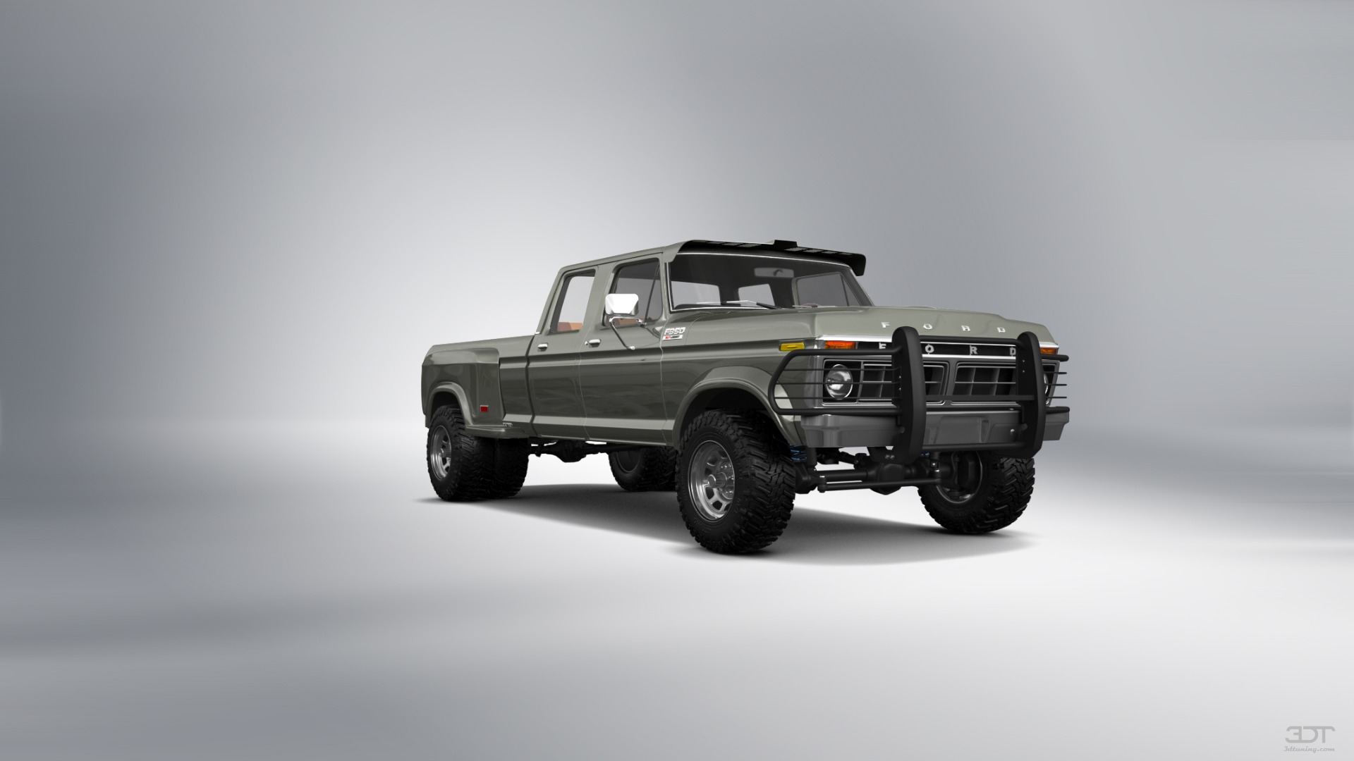 Ford F-350 Dually 4 Door pickup truck 1973