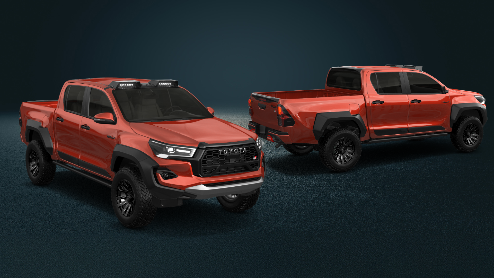 Toyota Hilux Double Cab 4 Door pickup truck 2015 Images