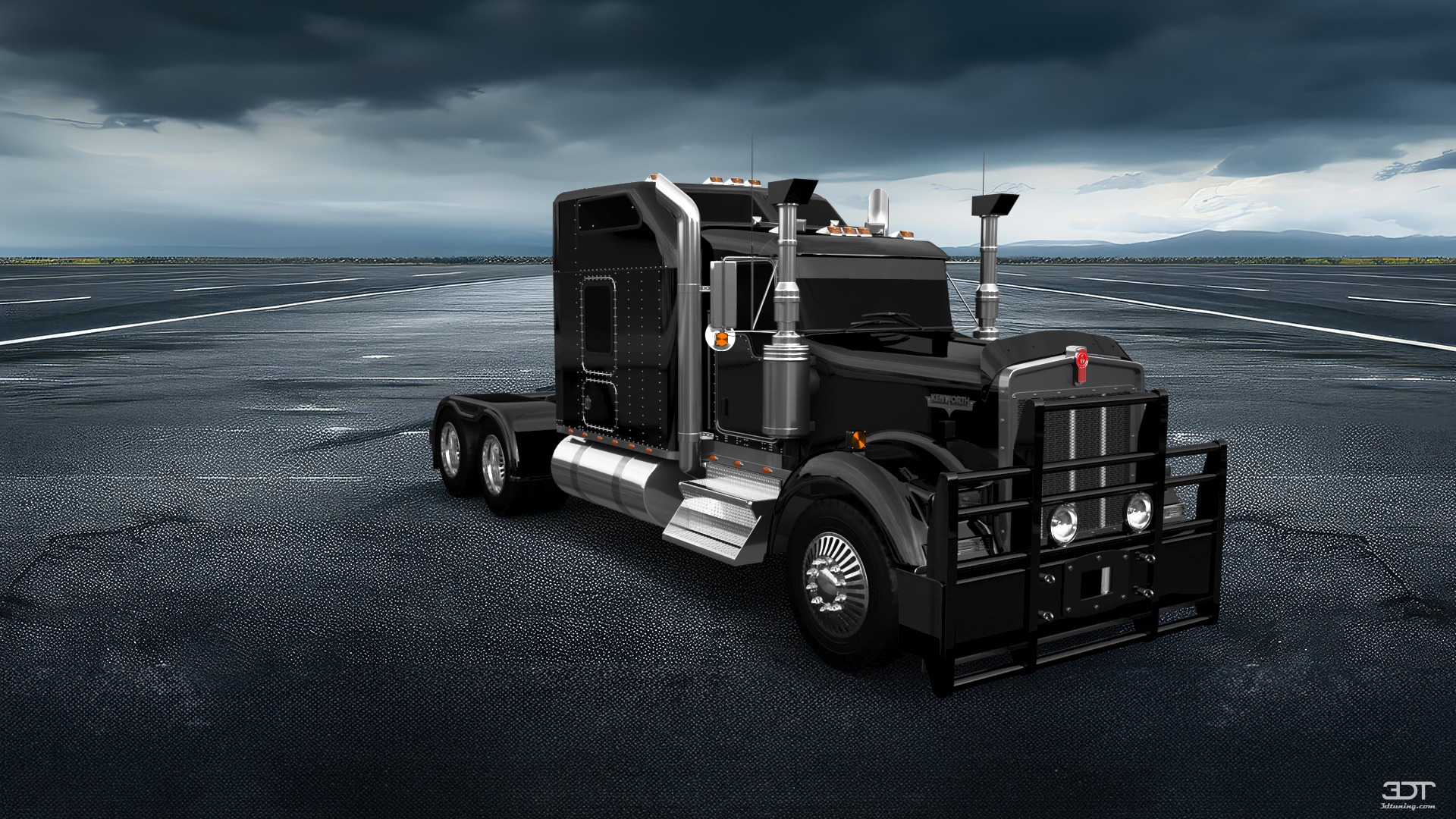 Kenworth W900 Sleeper Cab Truck 2015