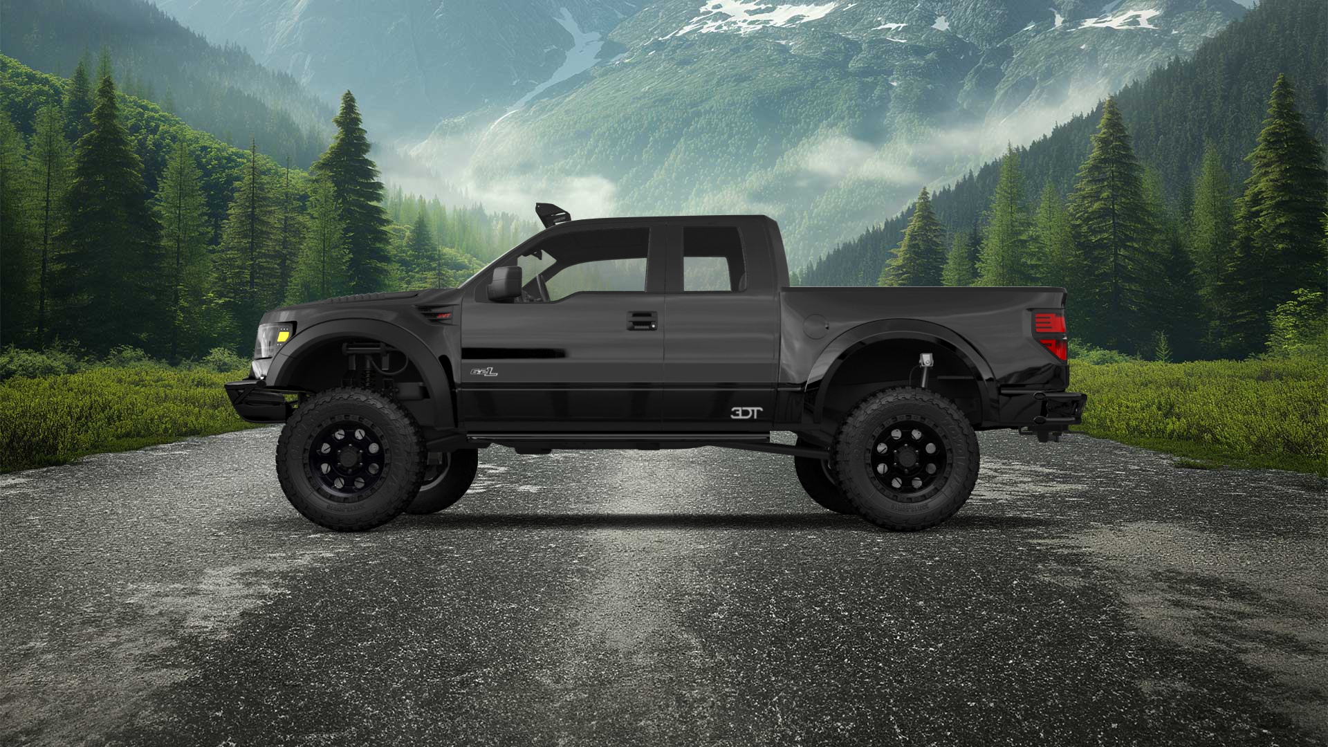 Ford F-150 SVT Raptor 2 Door pickup truck 2010