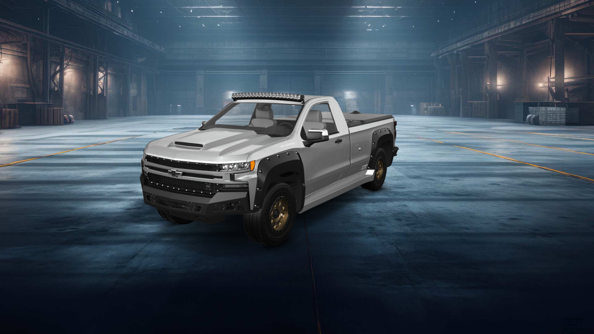 Chevrolet Silverado 1500 Regular Cab challenge 2 Door pickup truck 4019
