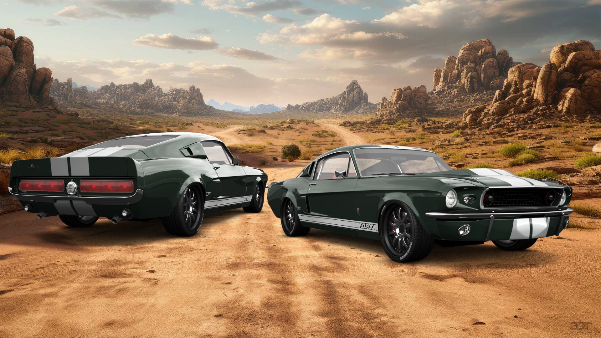 Mustang GT500 2 Door Coupe 1968