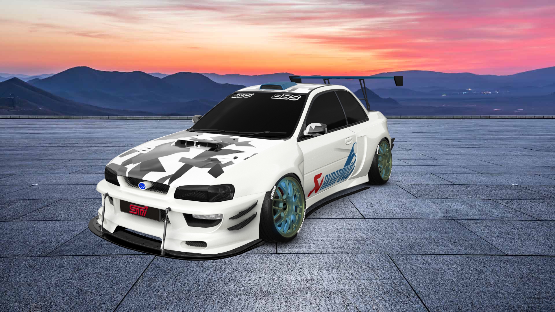 Subaru Impreza WRX STI 22B 2 Door Coupe 2000