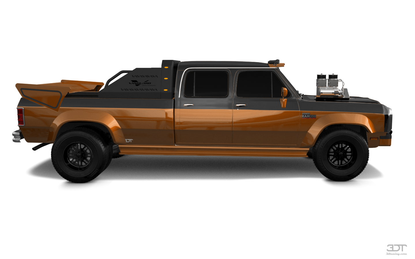 Dodge Ram 350 4 Door pickup truck 1991