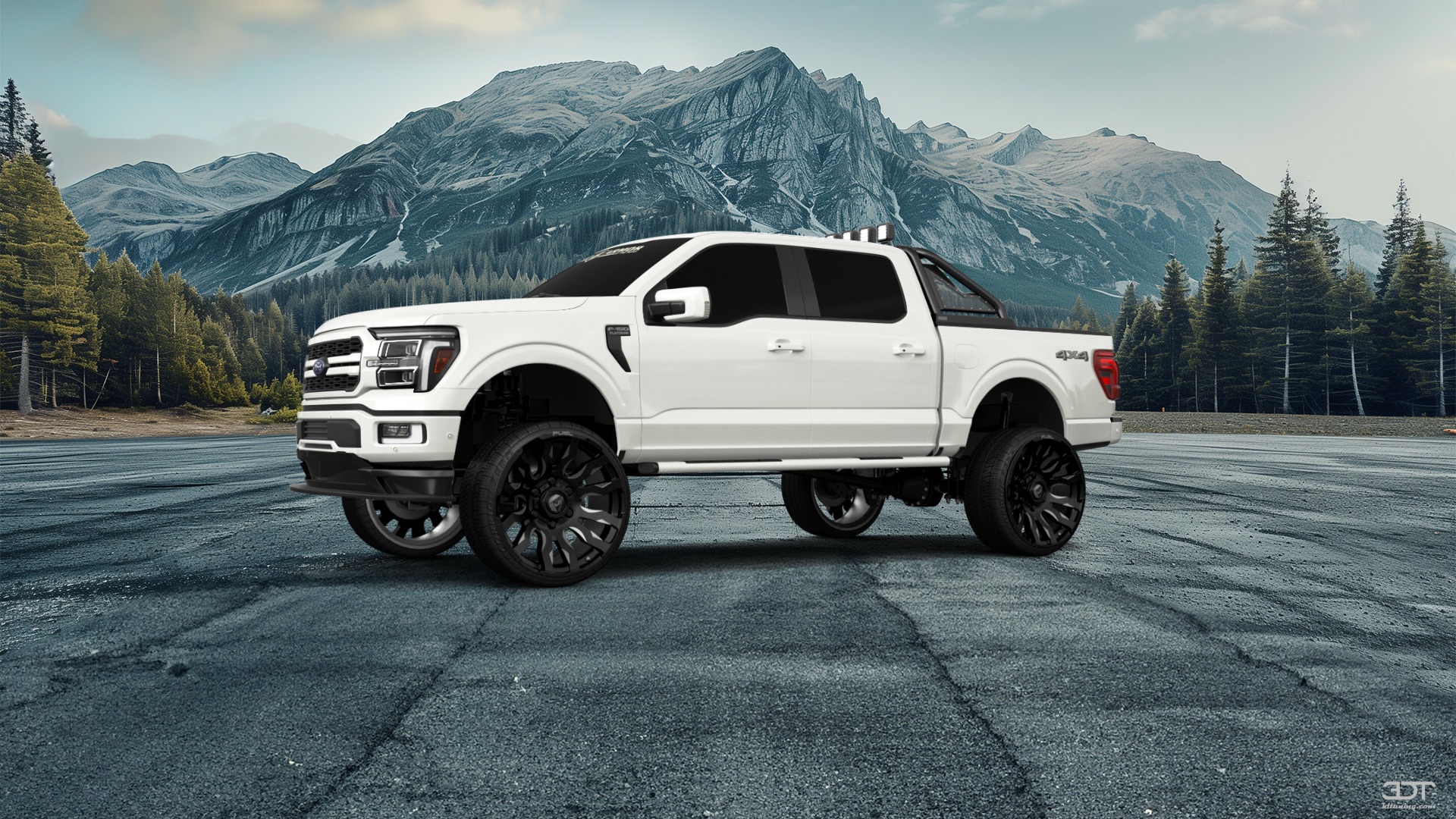 Ford F-150 SuperCrew 4 Door pickup truck 2024 tuning