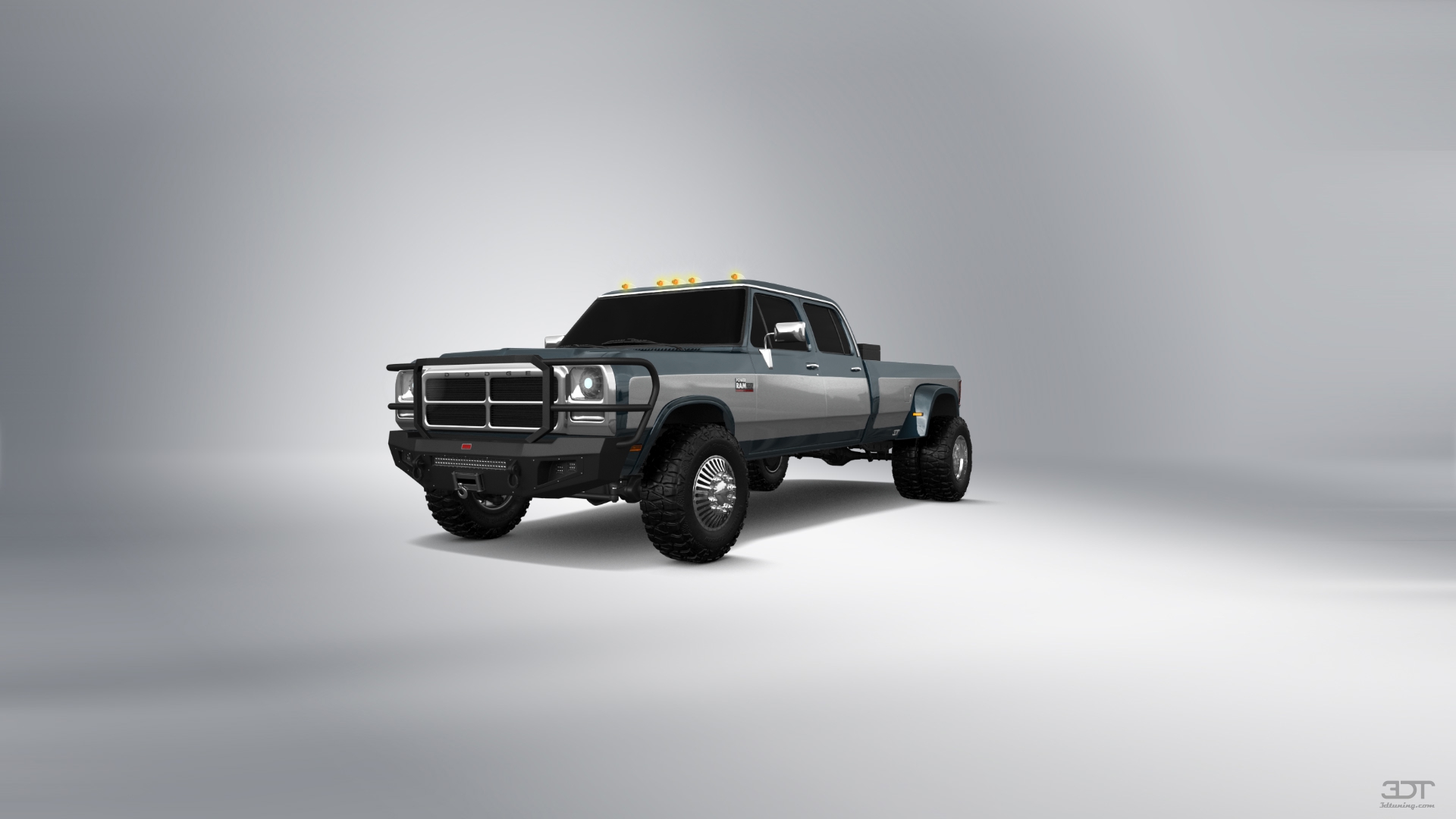 Dodge Ram 350 4 Door pickup truck 1991 tuning