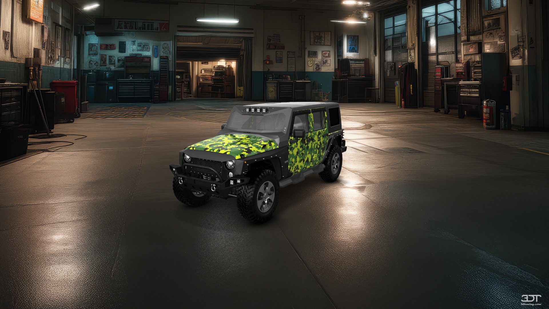 Jeep Wrangler Unlimited JK Rubicon Recon 4 Door SUV 2017 tuning
