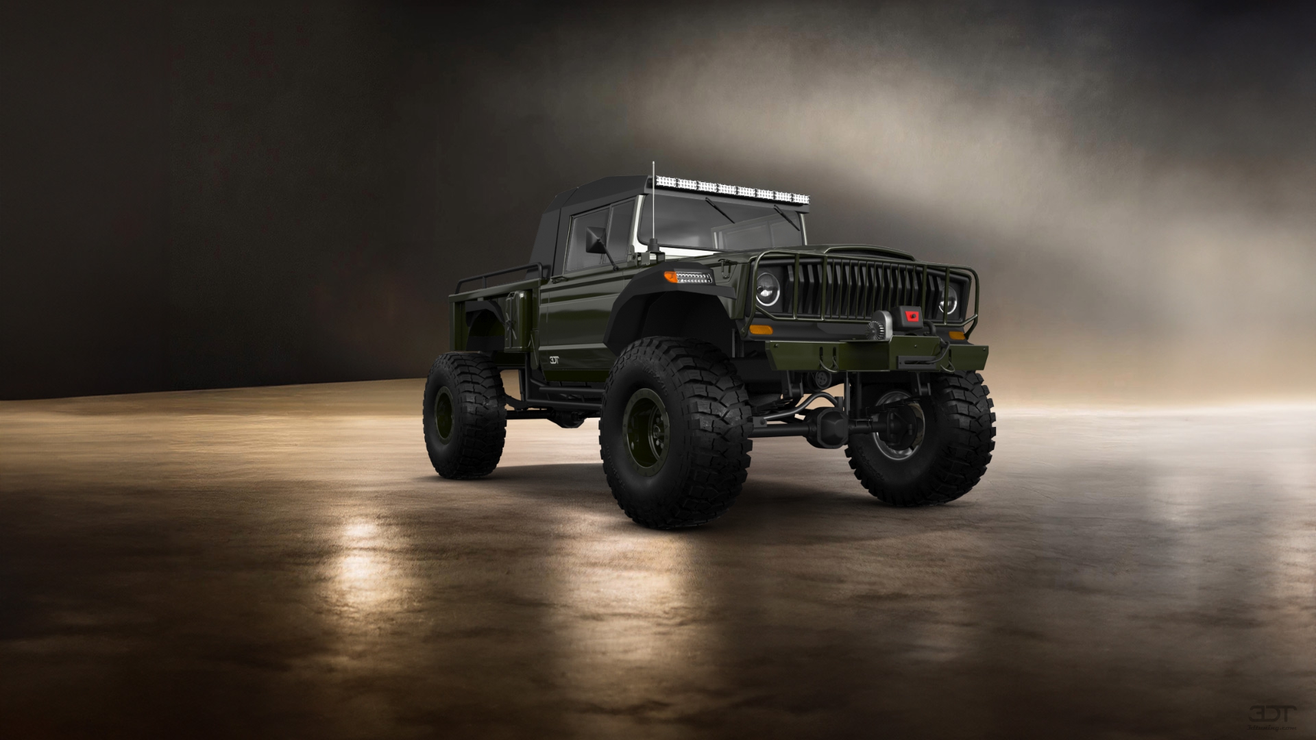 Jeep Kaiser M715 2 Door pickup truck 1968 tuning