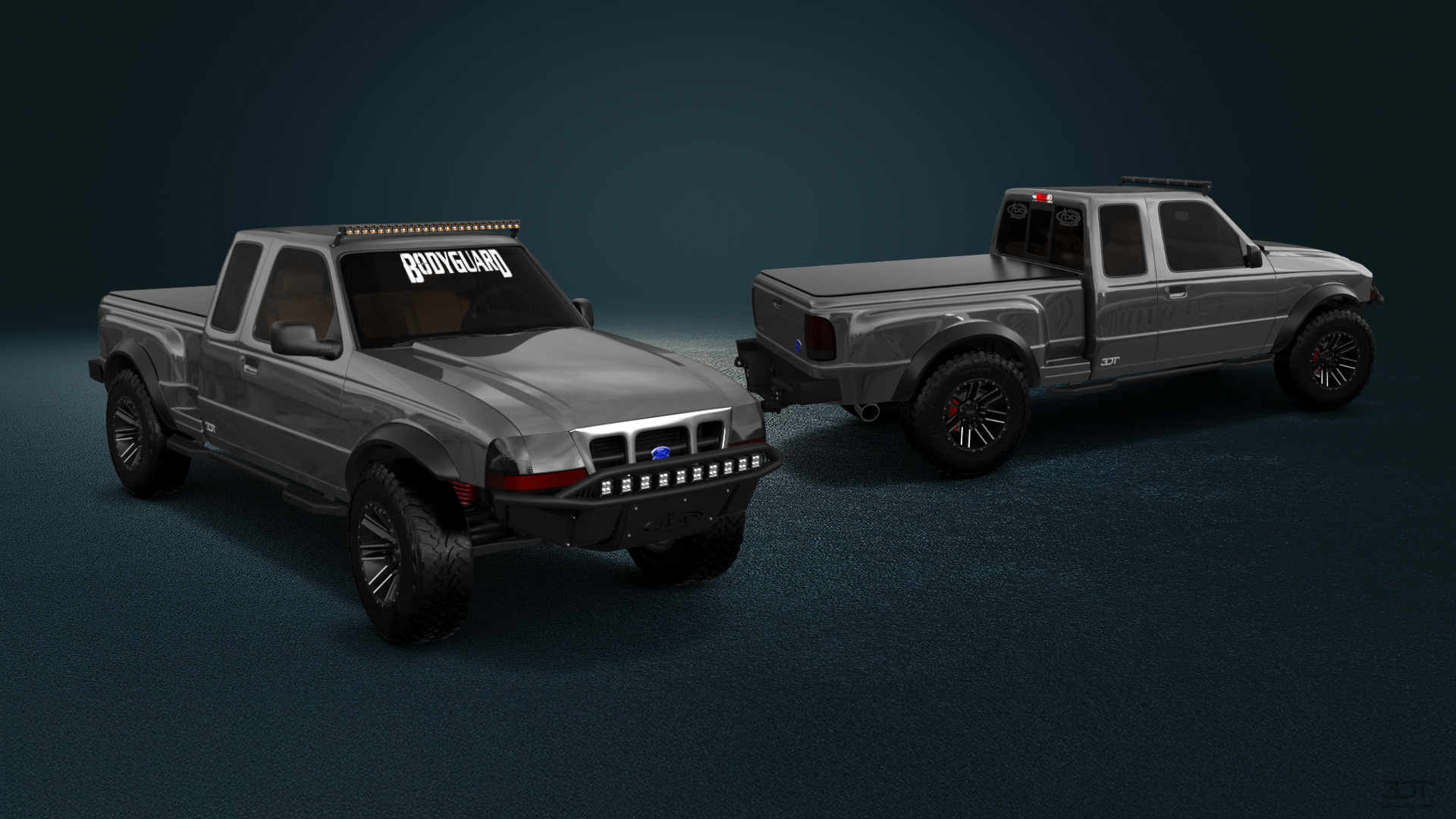 Ford Ranger Flareside 2 Door pickup truck 1998 tuning