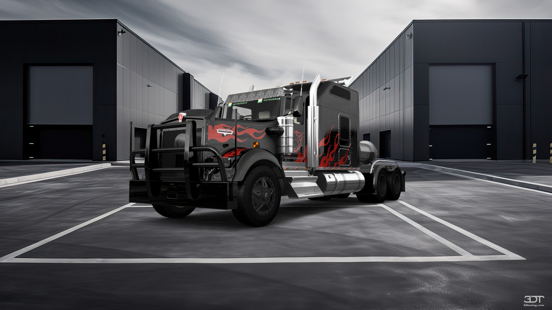 Kenworth W900 Sleeper Cab Truck 2015