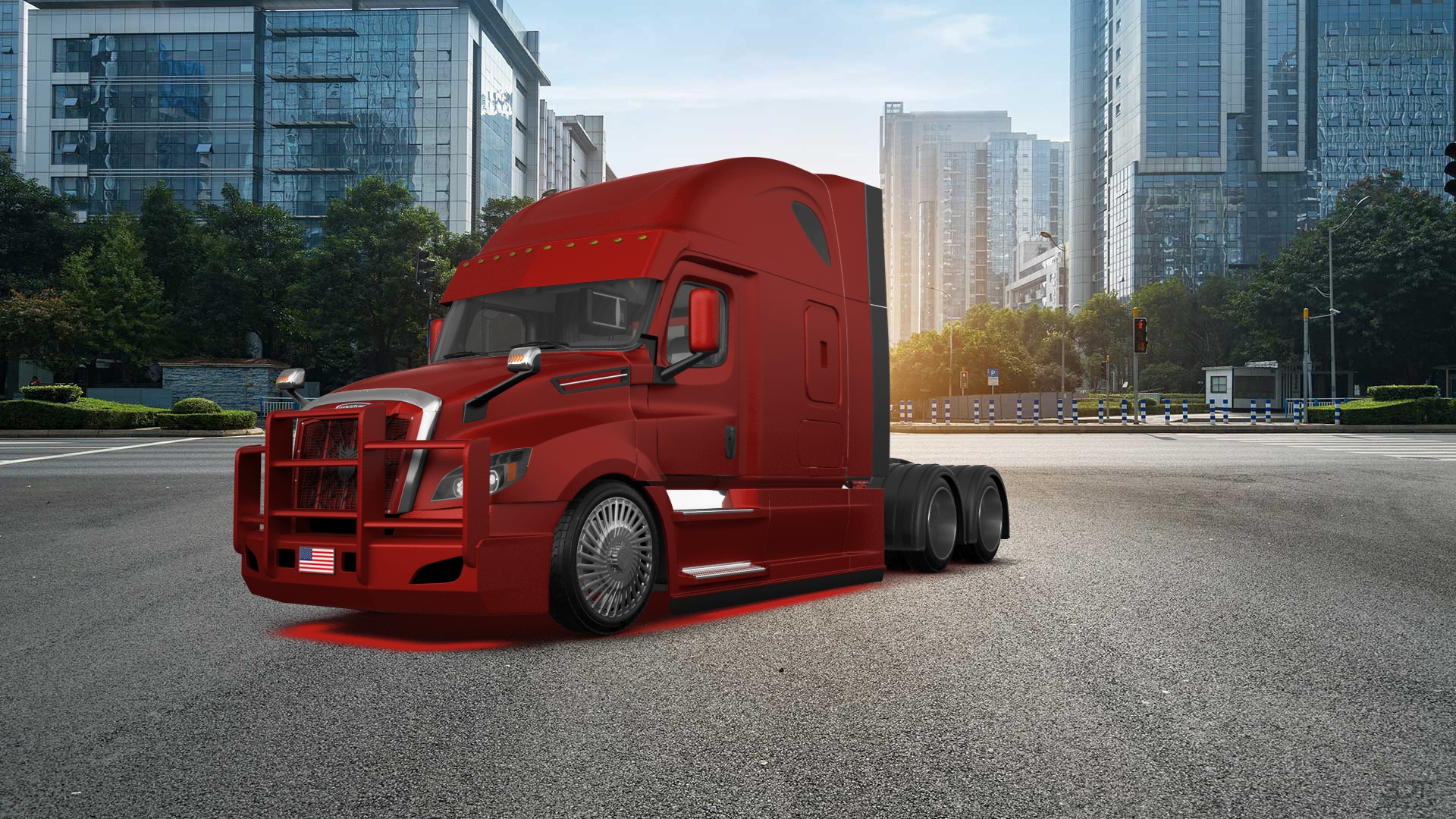 Freightliner Cascadia Sleeper Cab Truck 2018