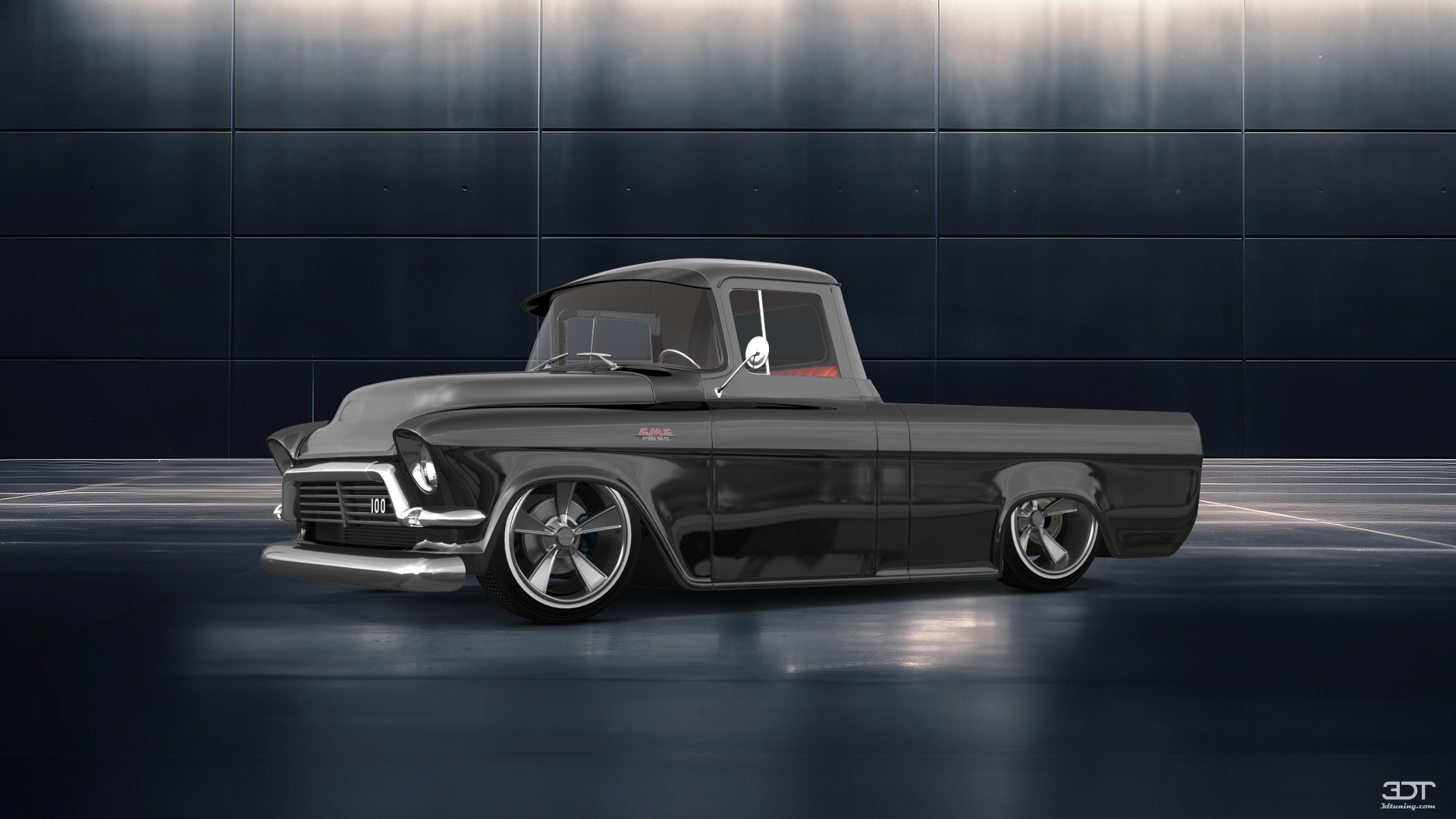 GMC 100 Stepside 2 Door pickup truck 1957 tuning