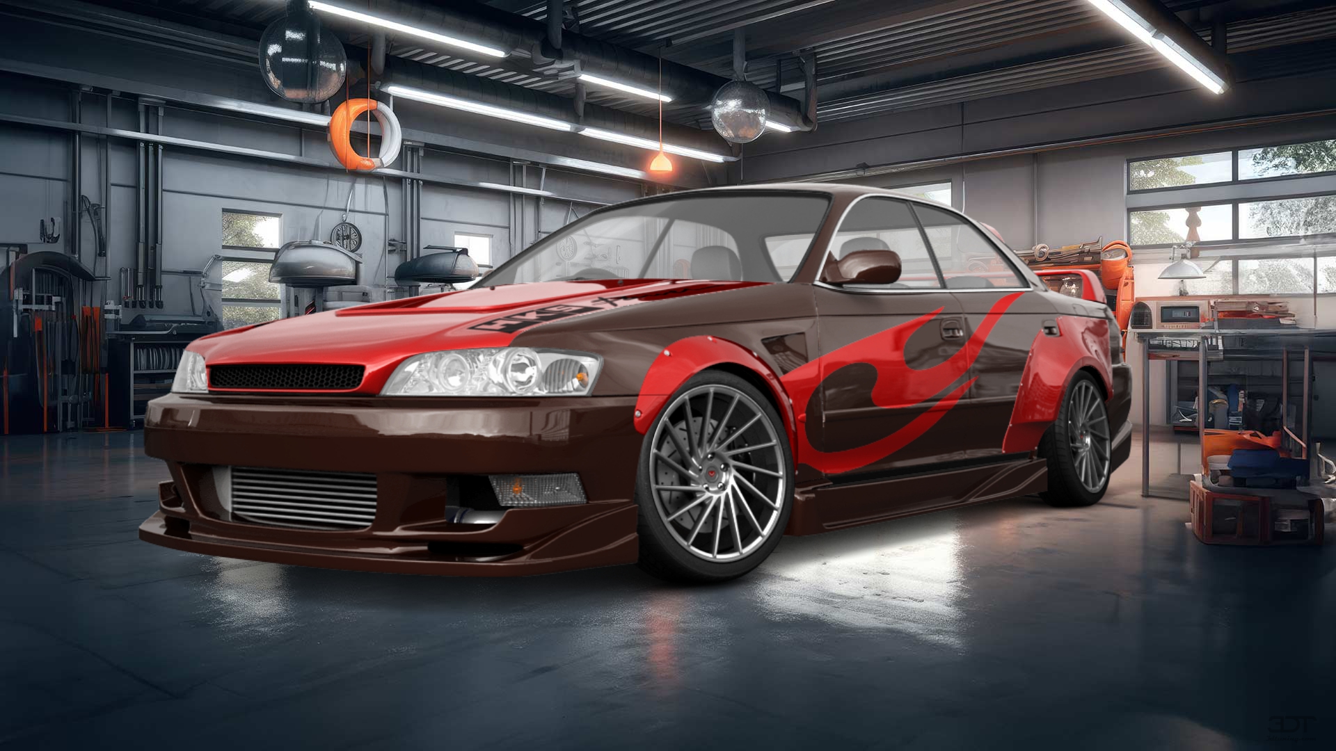 Toyota Mark II X90 Sedan 1996 tuning