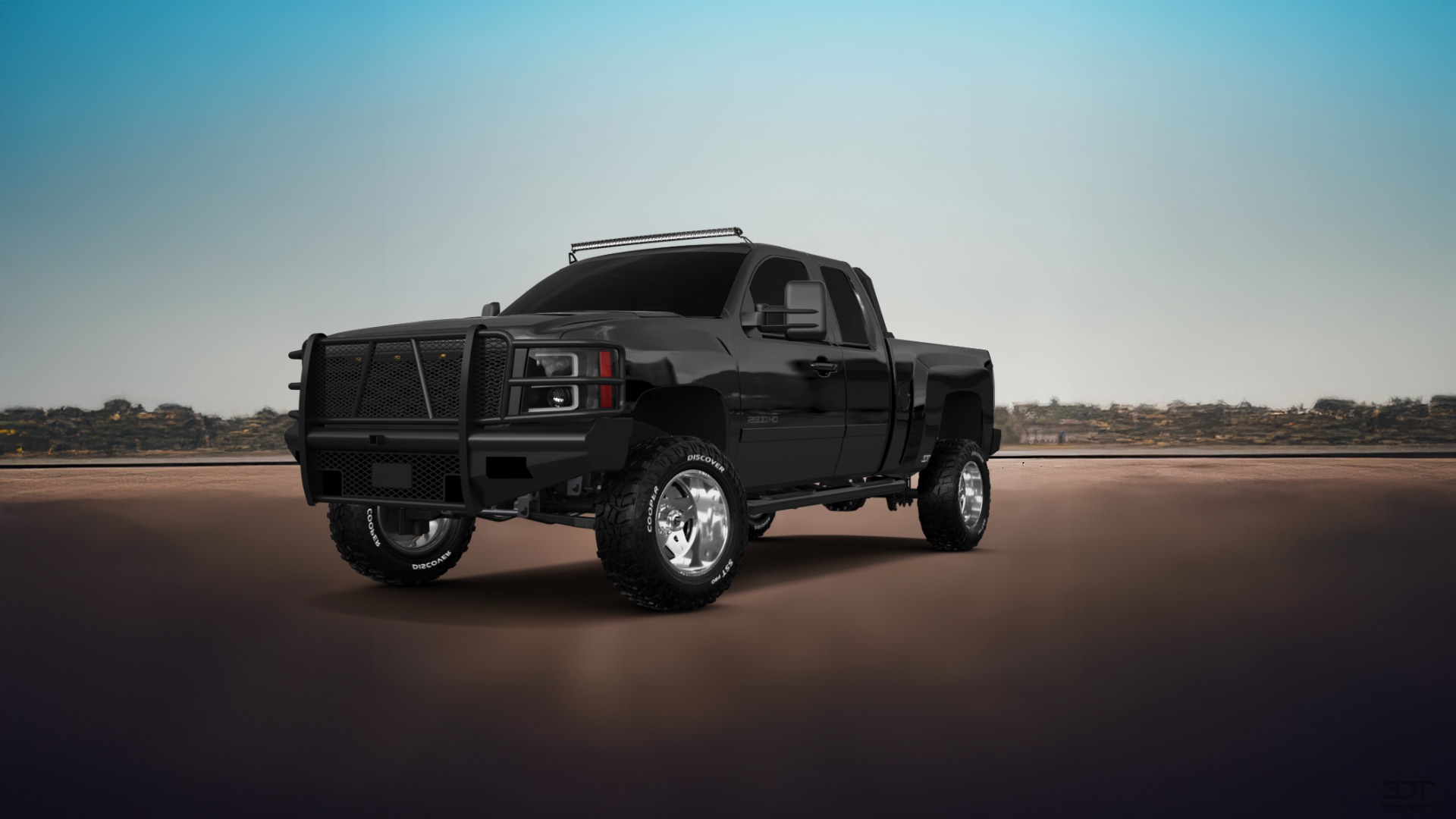 Chevrolet Silverado 2500 HD Extended Cab Pickup Truck 2007 tuning