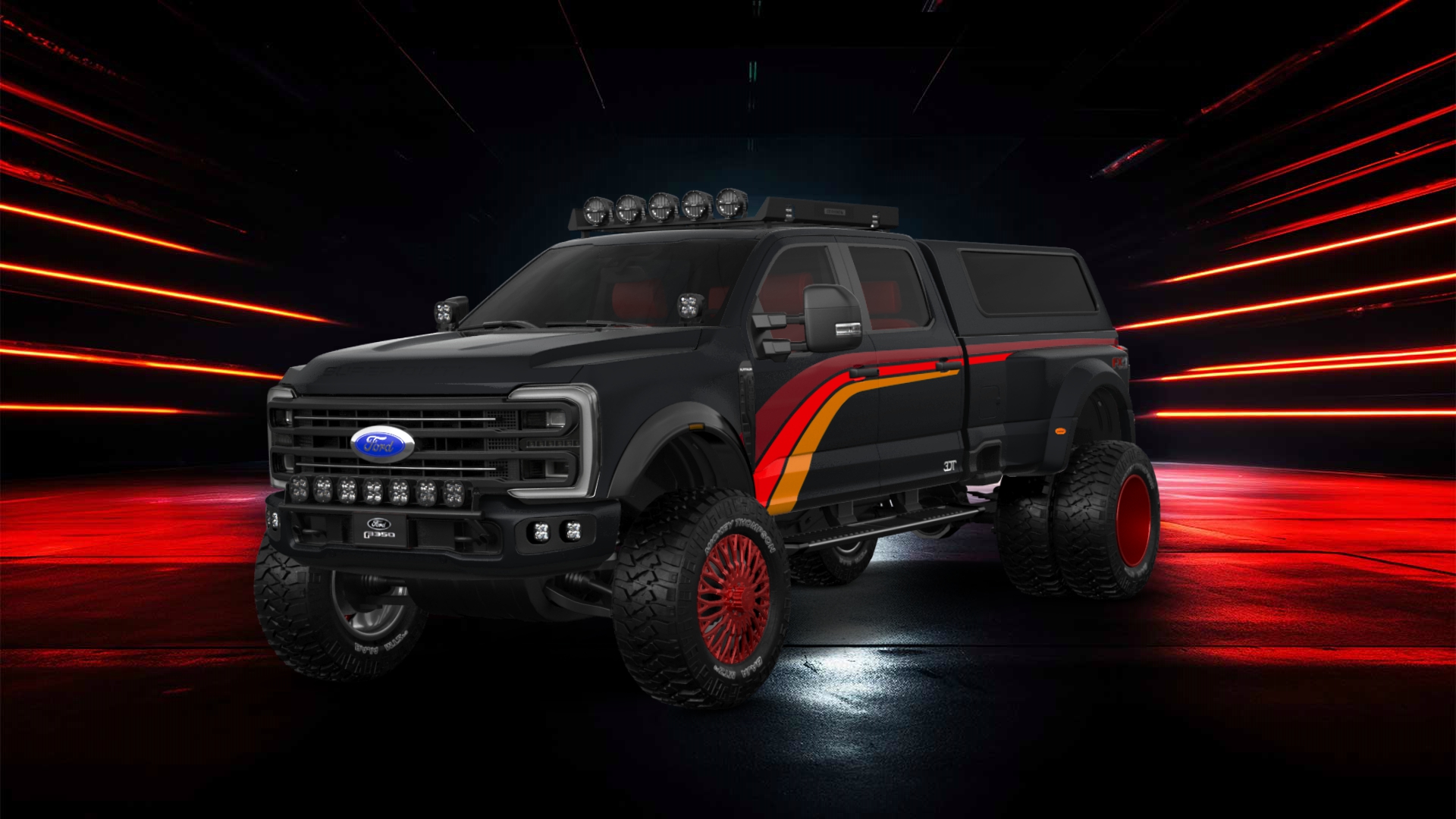 Ford F-350 DRW Crew Cab 4 Door pickup truck 2023 tuning