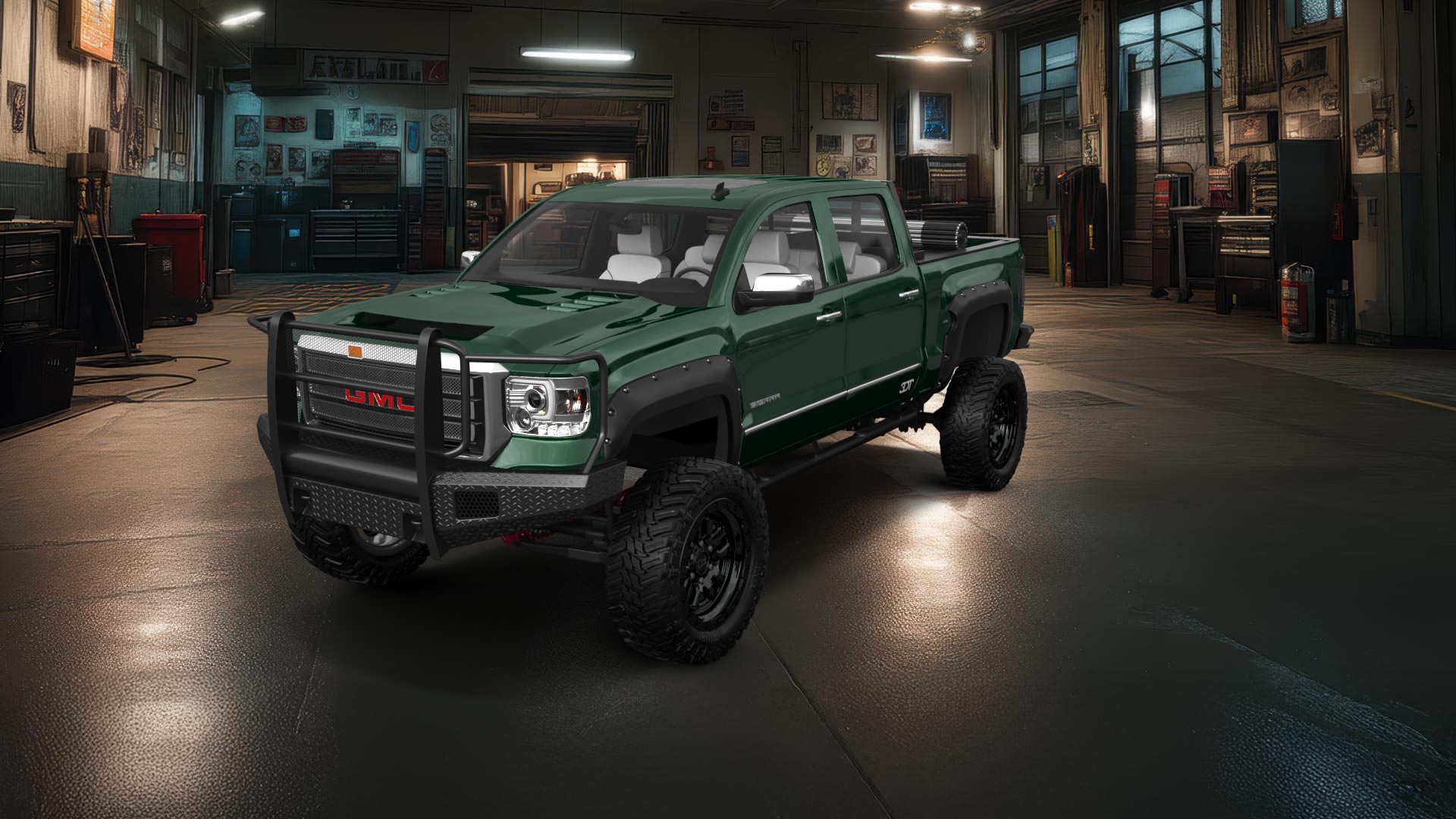 GMC Sierra 4 Door pickup truck 2014 tuning