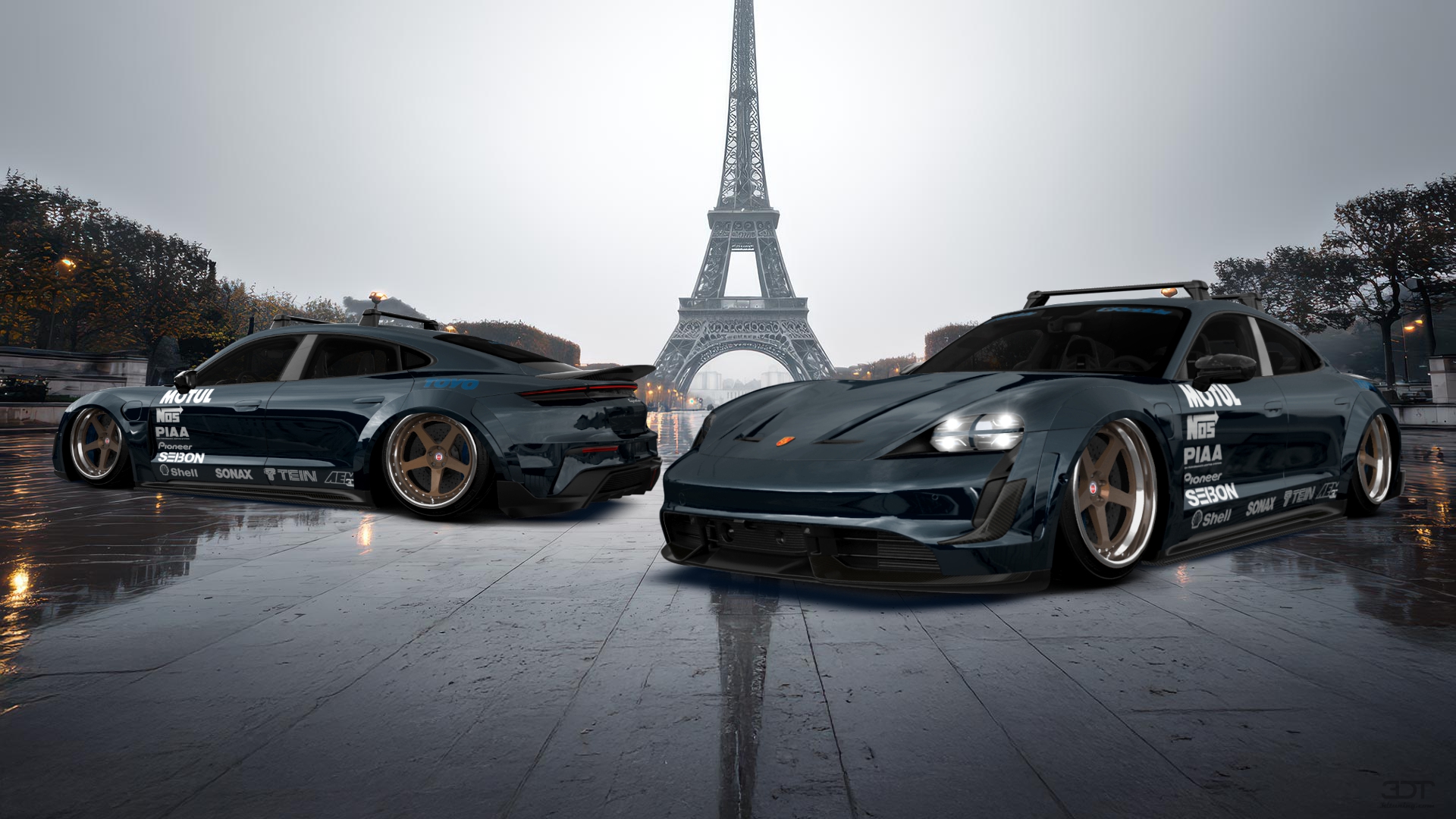 Porsche Taycan 4 Door Saloon 2019 tuning