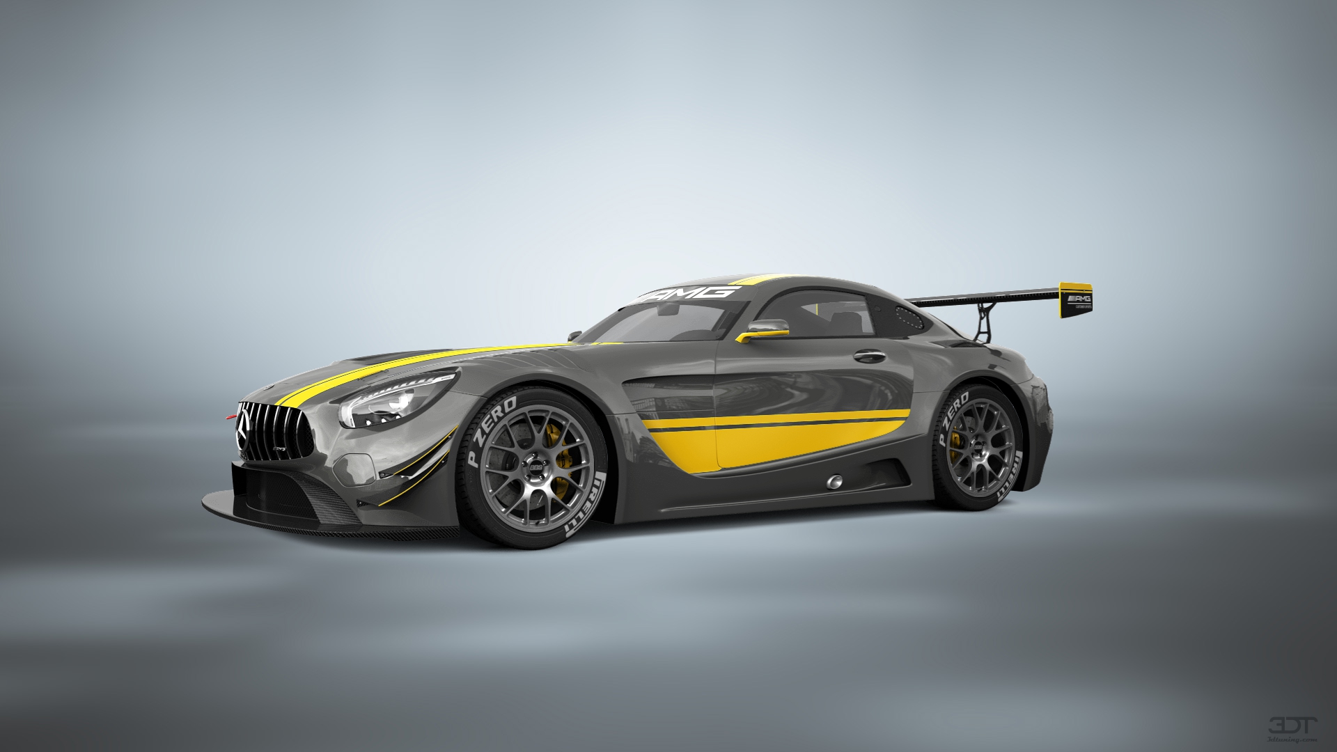 Mercedes AMG GT 2 door fastback coupe 2016 tuning