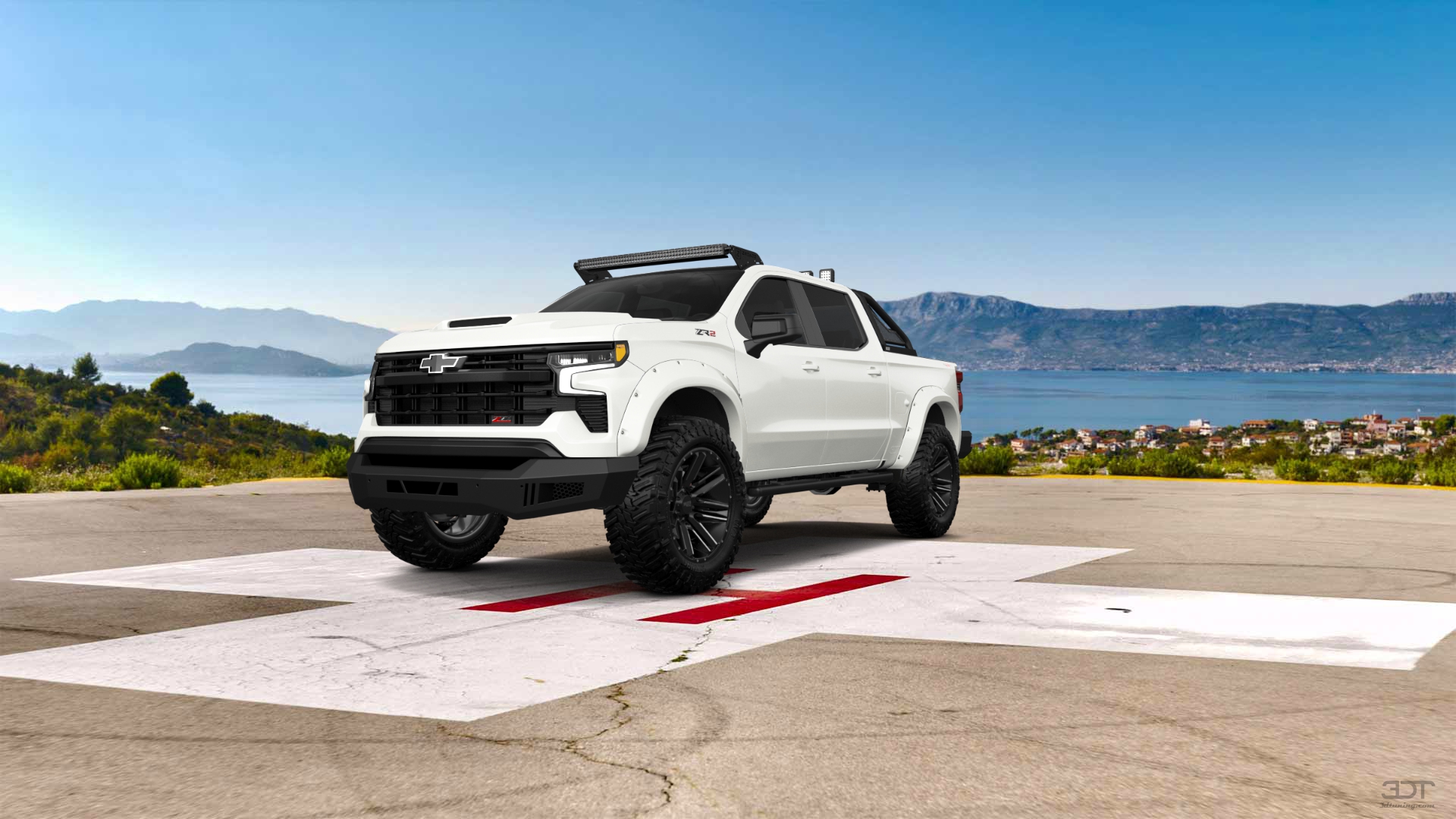 Chevrolet Silverado 1500 Crew Cab 5.8 ft box 4 Door pickup truck 2023 tuning