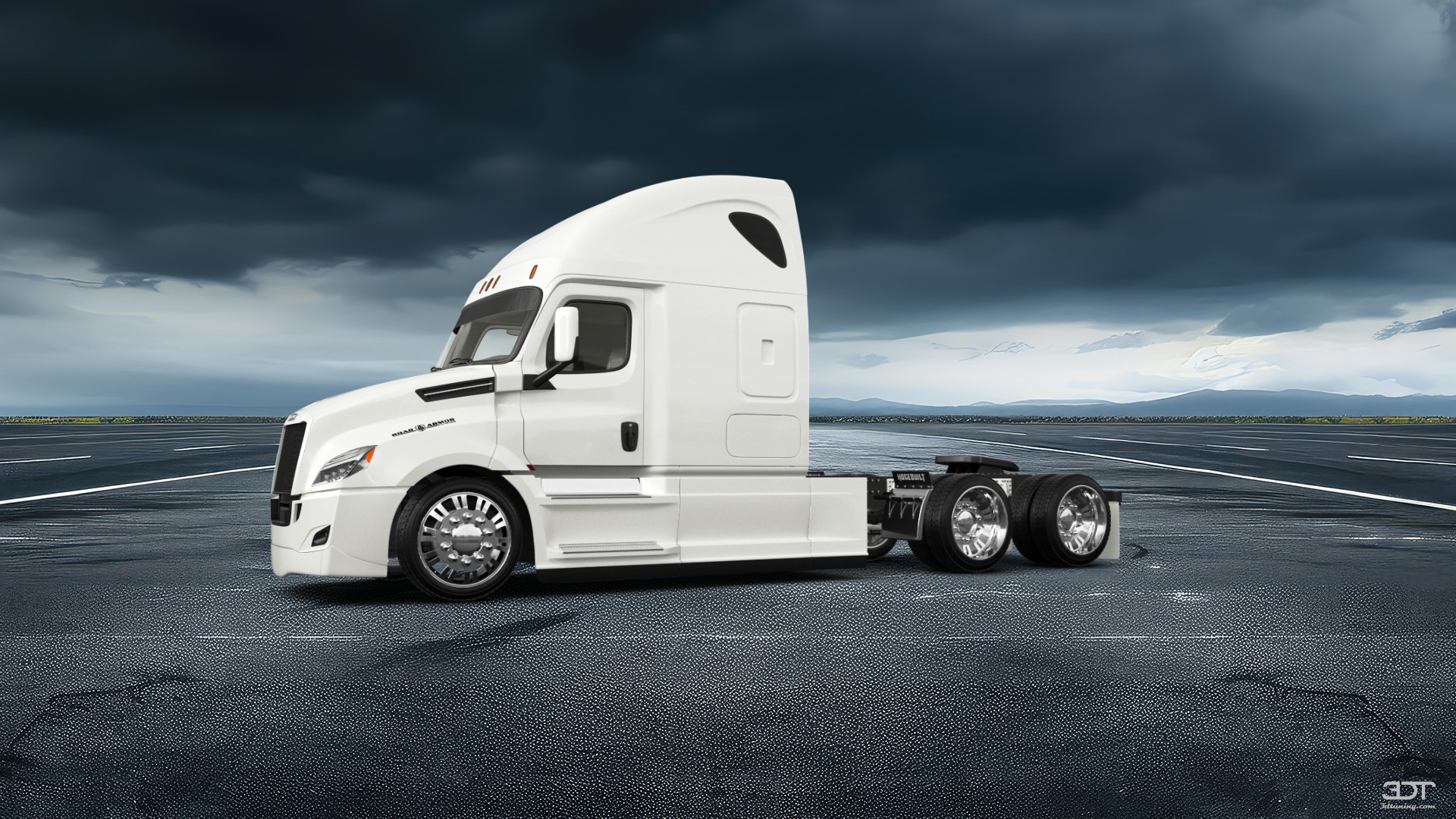 Freightliner Cascadia Sleeper Cab Truck 2018 tuning