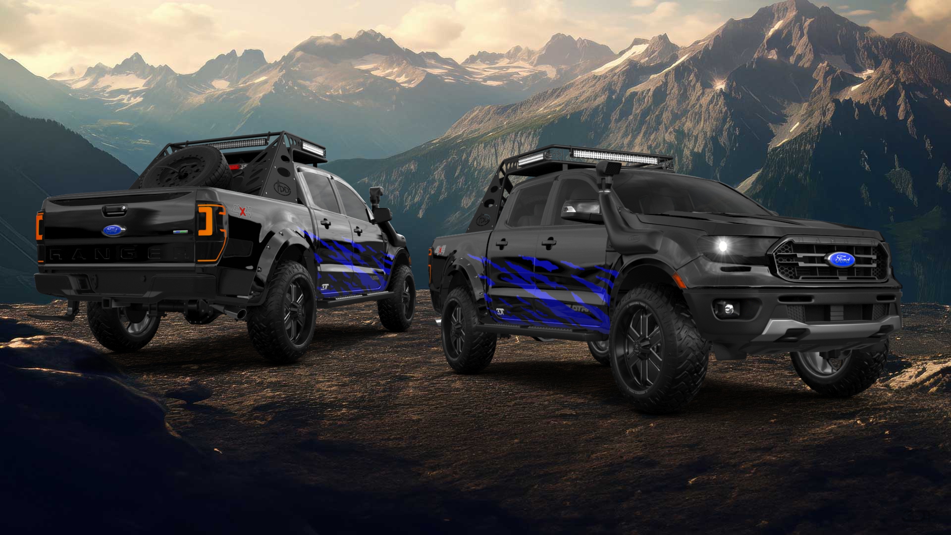Ford Ranger 4 Door pickup truck 2019