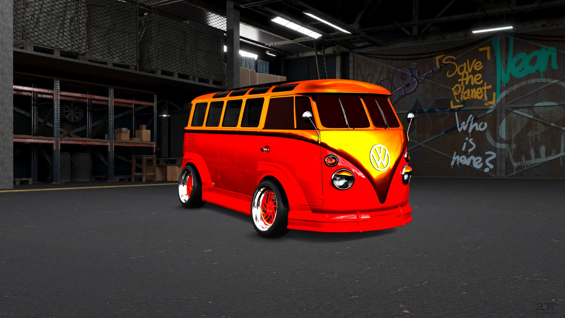Volkswagen T1 Van 1950 tuning