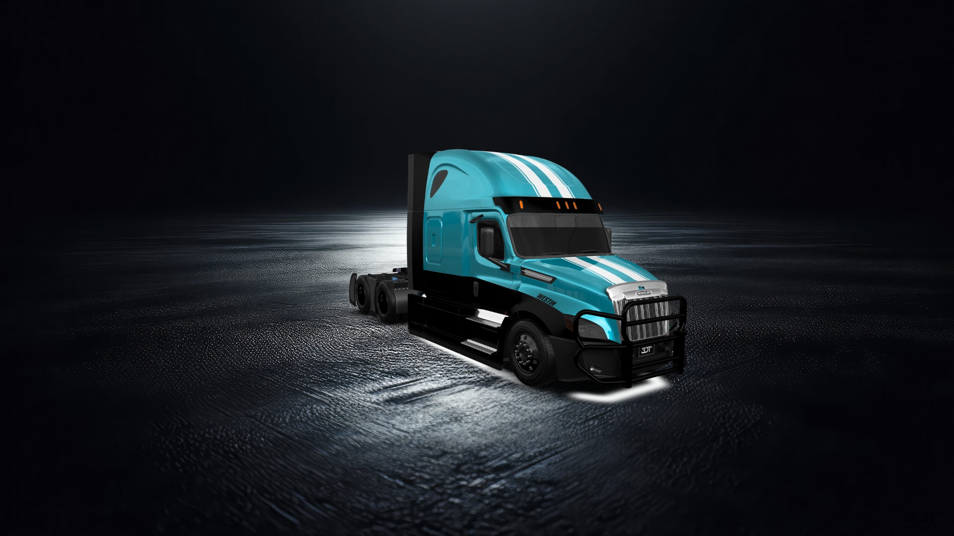 Freightliner Cascadia Sleeper Cab Truck 2018 tuning