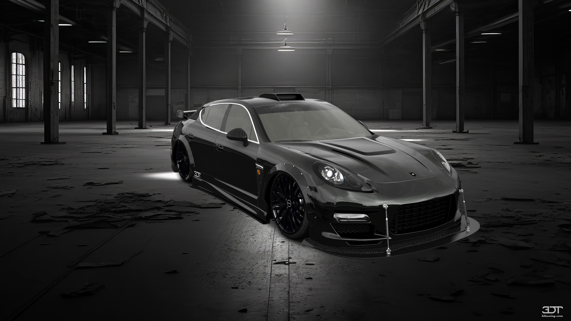 Porsche Panamera 4 door fastback saloon 2011 tuning