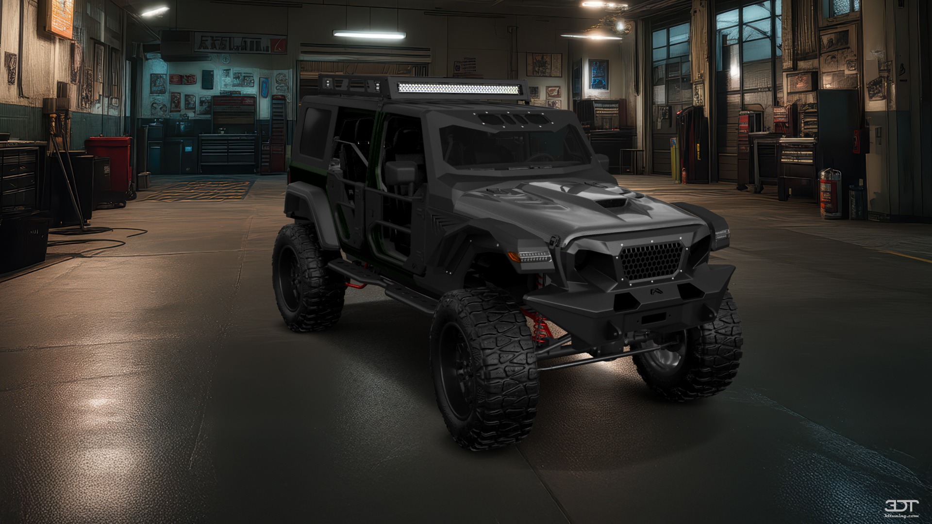 Jeep Wrangler Rubicon JL 4 Door SUV 2017 tuning