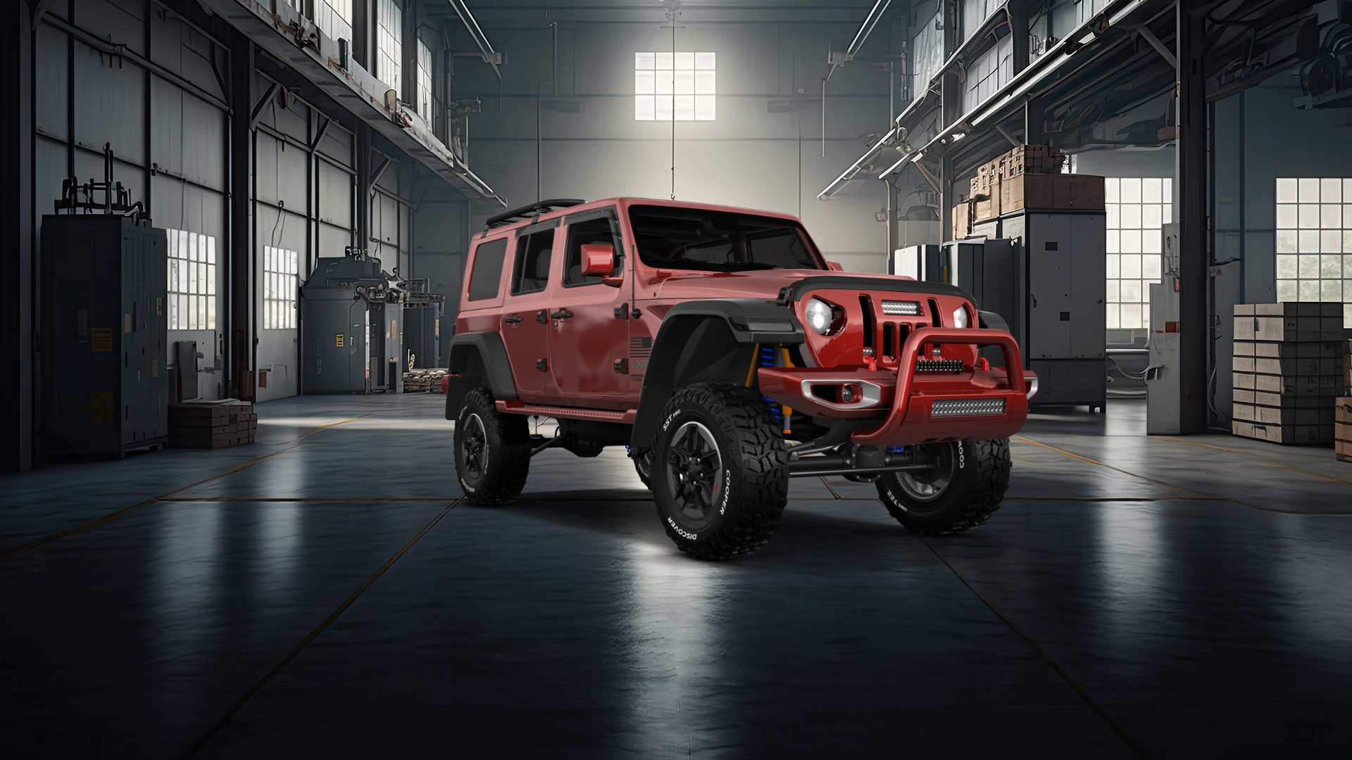 Jeep Wrangler Rubicon JL 4 Door SUV 2017 tuning